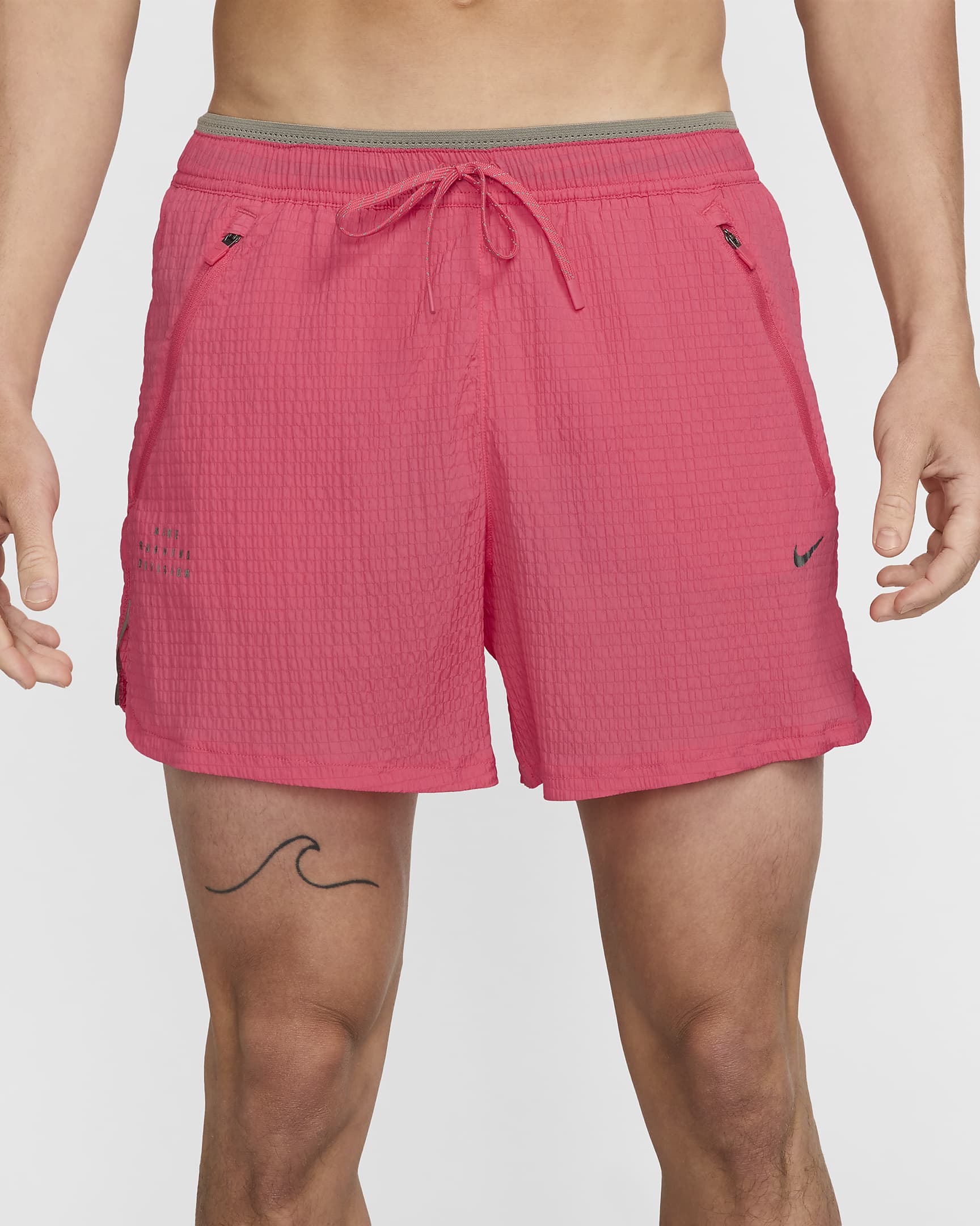 Nike Stride Running Division Men's Dri-FIT 5" Brief-Lined Running Shorts - Aster Pink/Dark Stucco