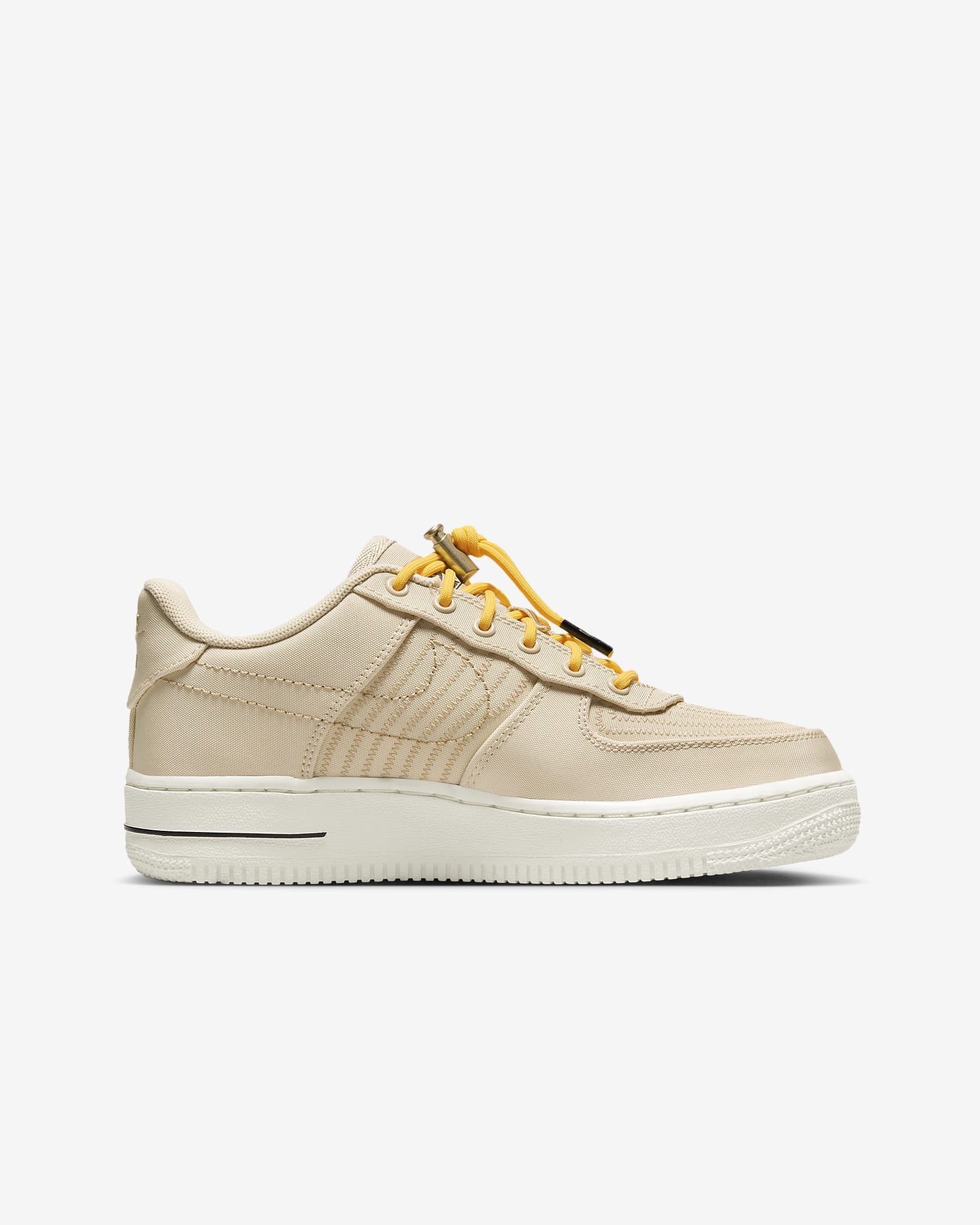 Nike Air Force 1 LV8 3 Older Kids' Shoes - Sand Drift/Citron Pulse/Hemp/Sail