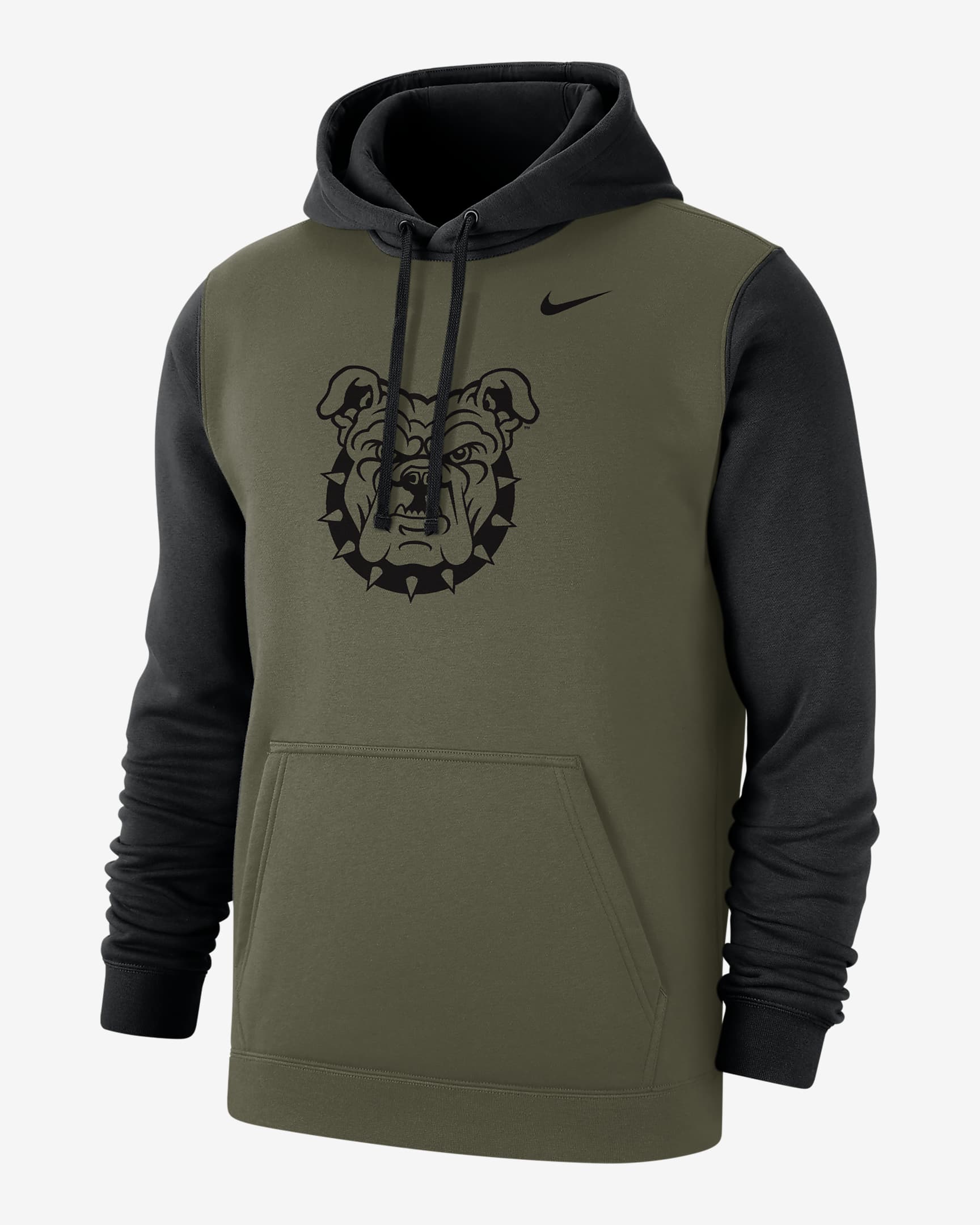 North Carolina A&T Olive Pack Men's Nike College Hoodie.