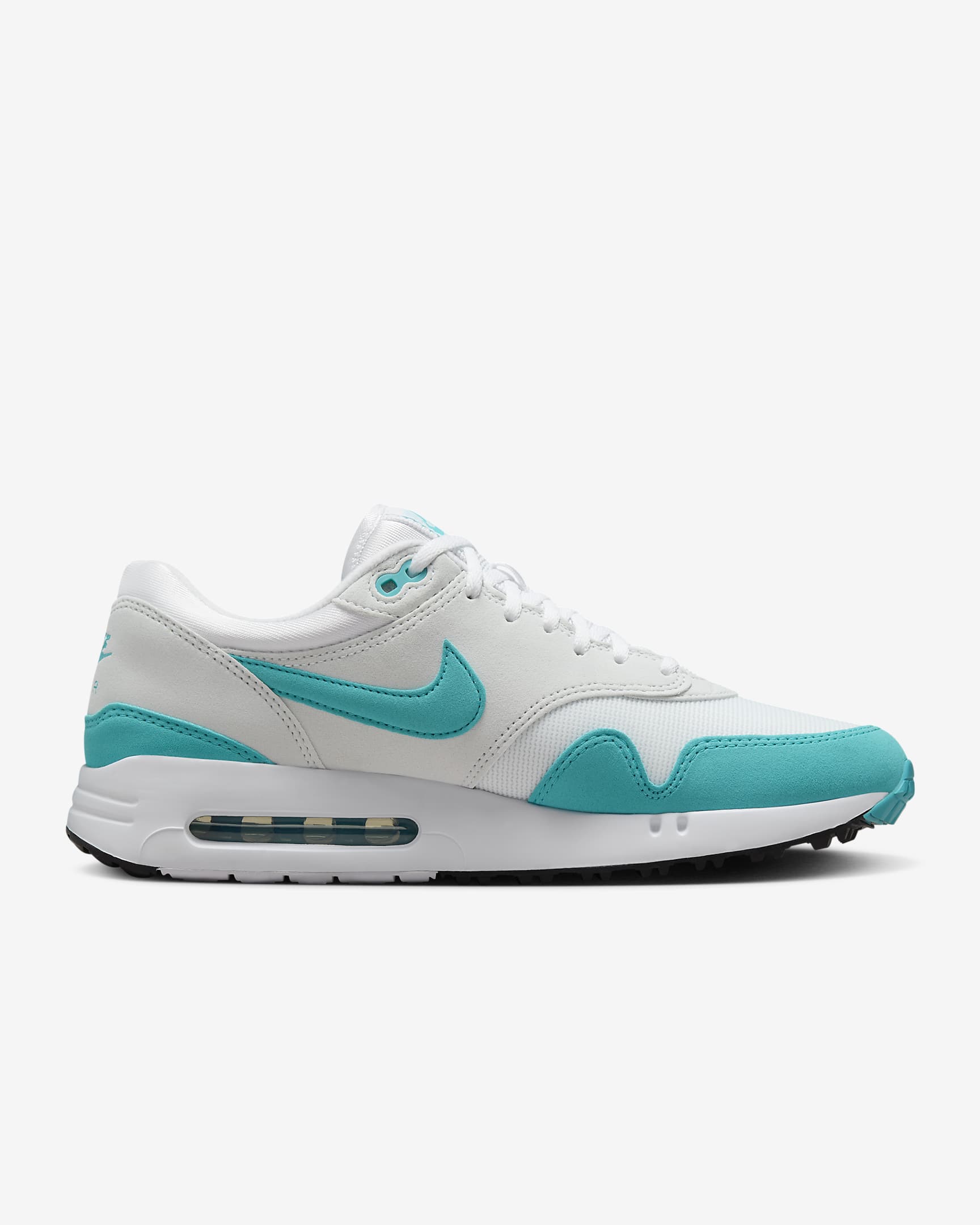 Nike Air Max 1 '86 OG G Golfschoenen voor heren - Wit/Pure Platinum/Zwart/Dusty Cactus