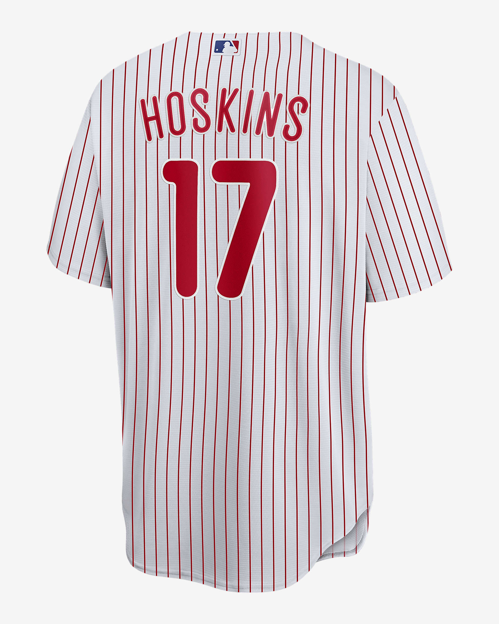 MLB Philadelphia Phillies (Rhys Hoskins) Men's Replica Baseball Jersey - White