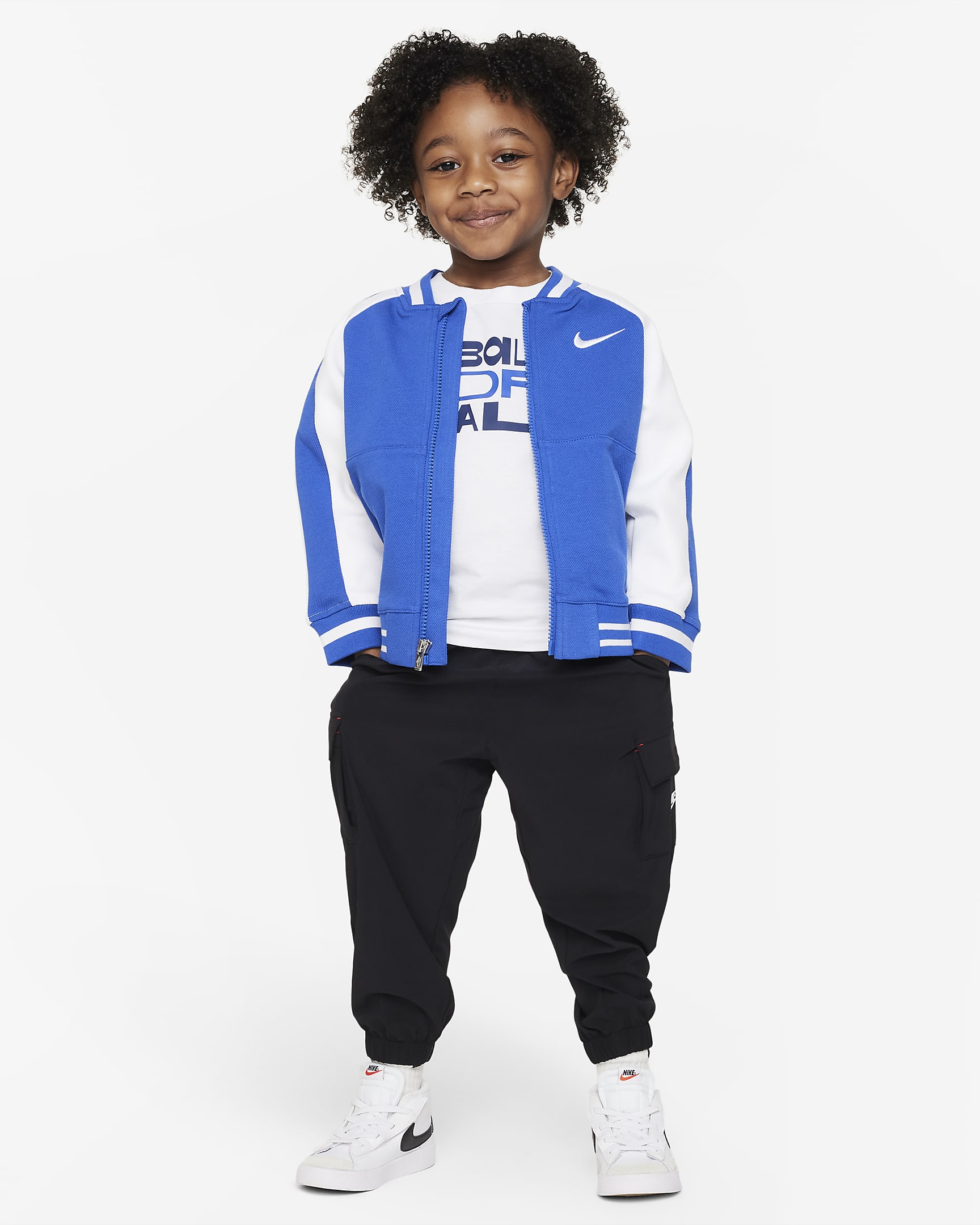 Playera infantil Nike Elite Tee - Blanco