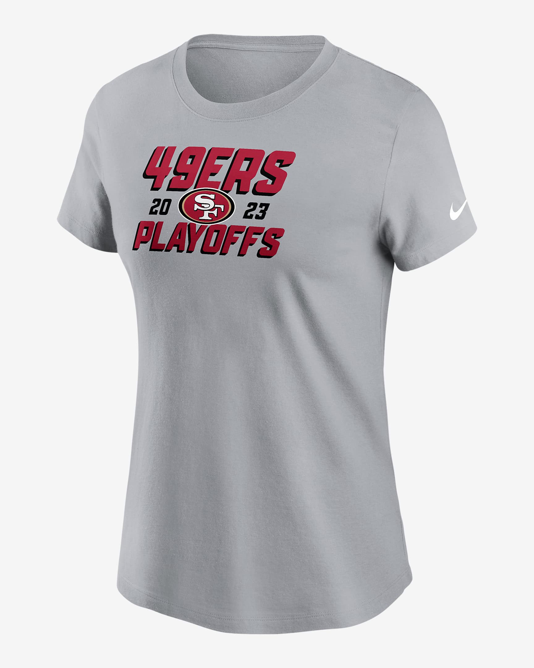San Francisco 49ers 2023 NFL Playoffs Iconic Women's Nike NFL T-Shirt ...
