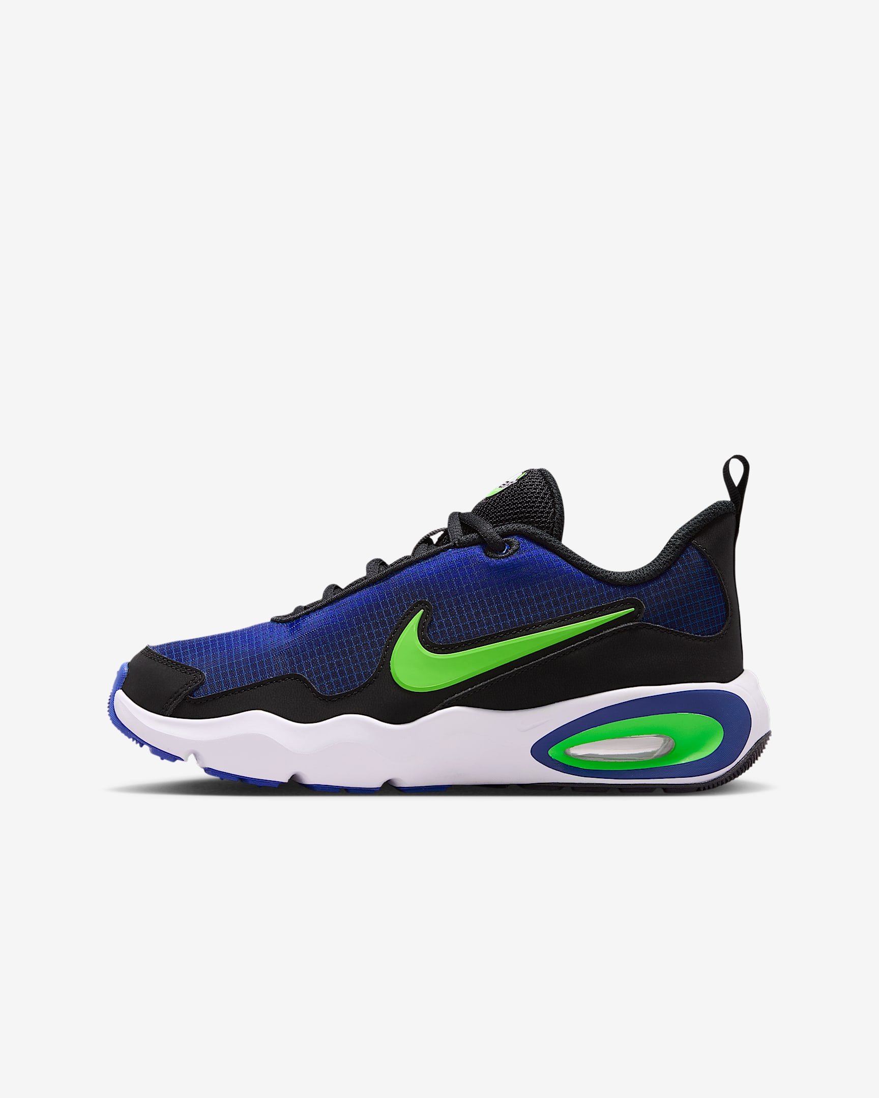 Nike Air Max Nova Big Kids' Shoes - Racer Blue/Black/White/Green Strike