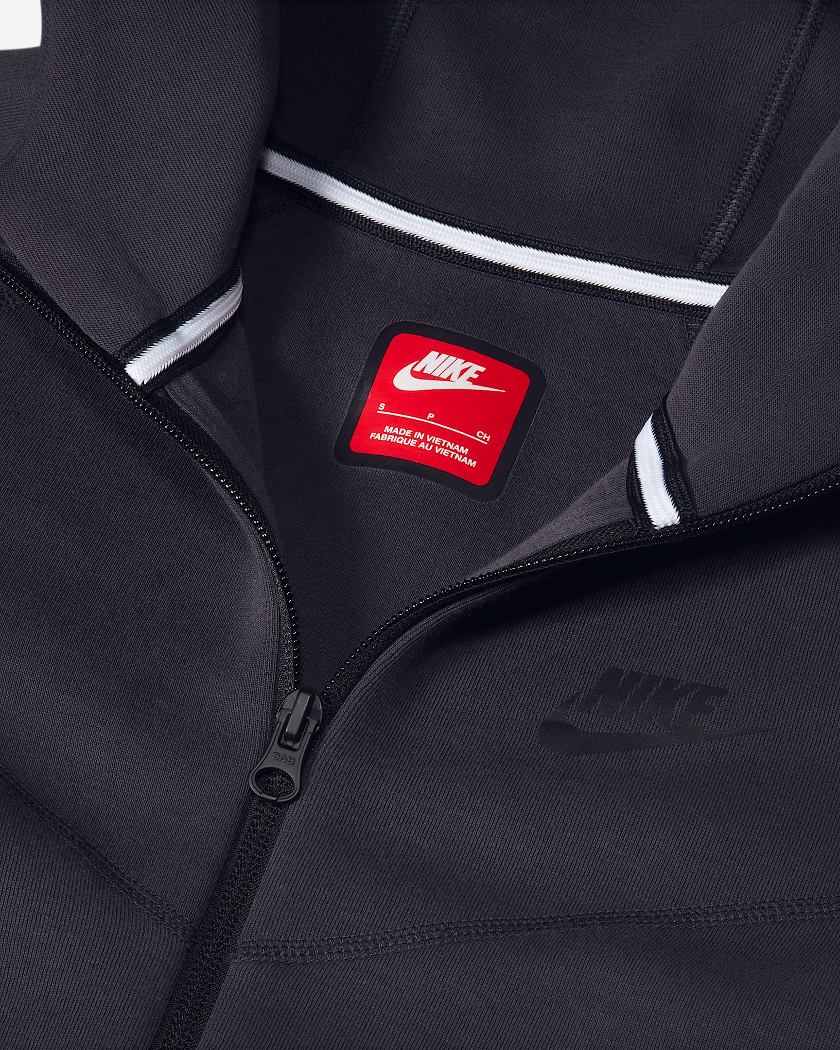 Nike Sportswear Tech Fleece Big Kids' (Boys') FullZip Hoodie.