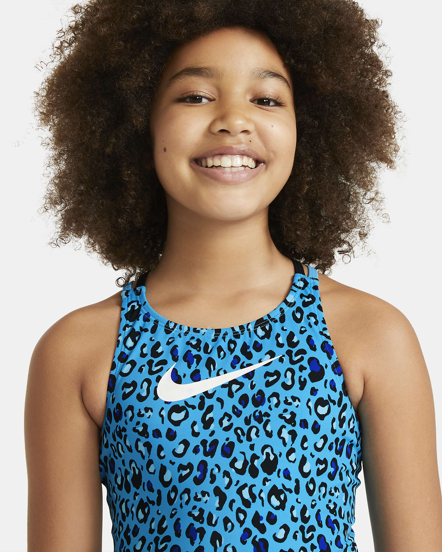 Nike Big Kids' (Girls') Spiderback Midkini Set. Nike.com