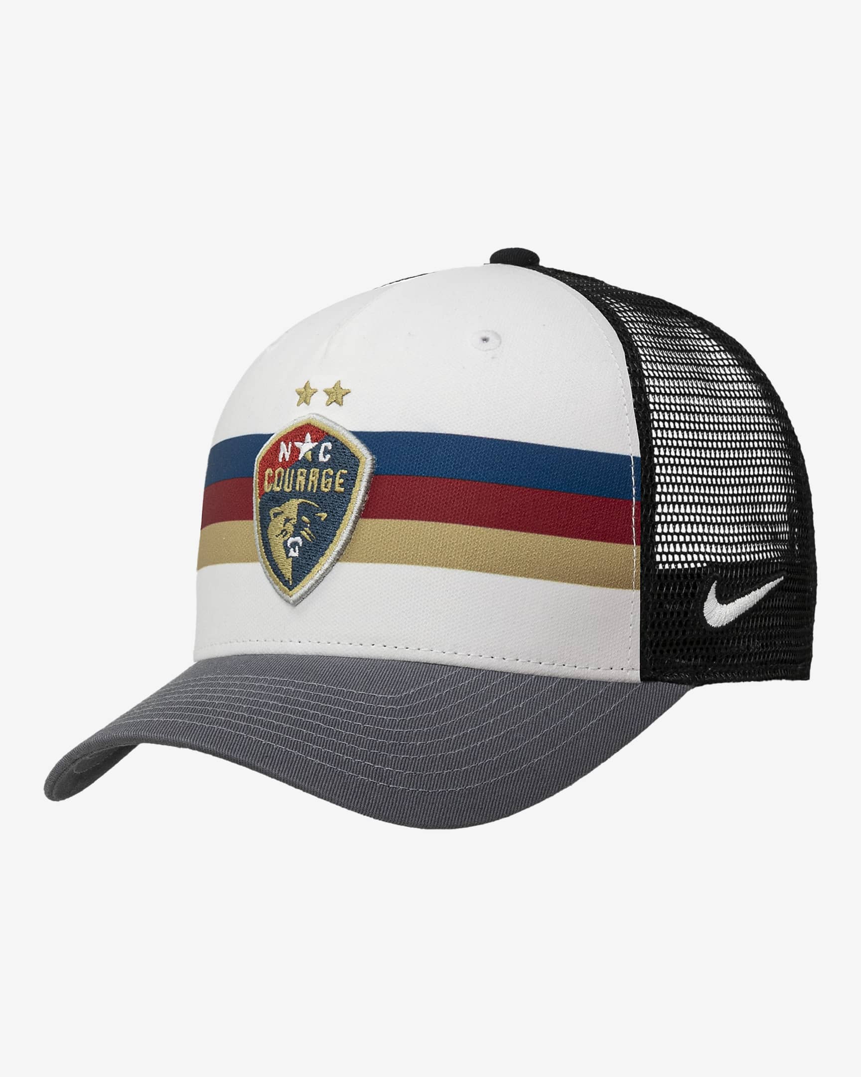 Gorra de rejilla Nike NWSL North Carolina Courage - Negro