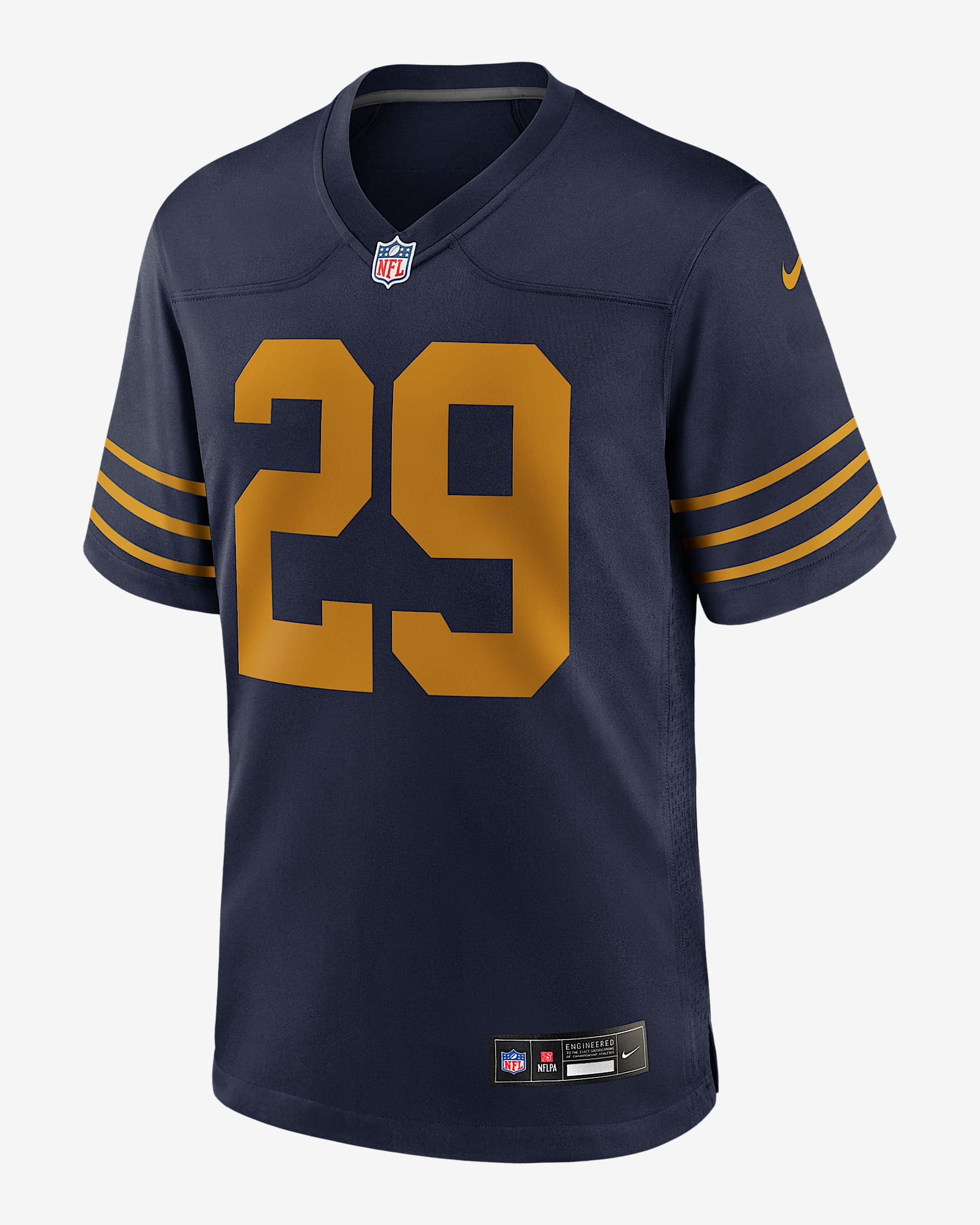 Xavier McKinney Green Bay Packers Men's Nike NFL Game Jersey - Navy