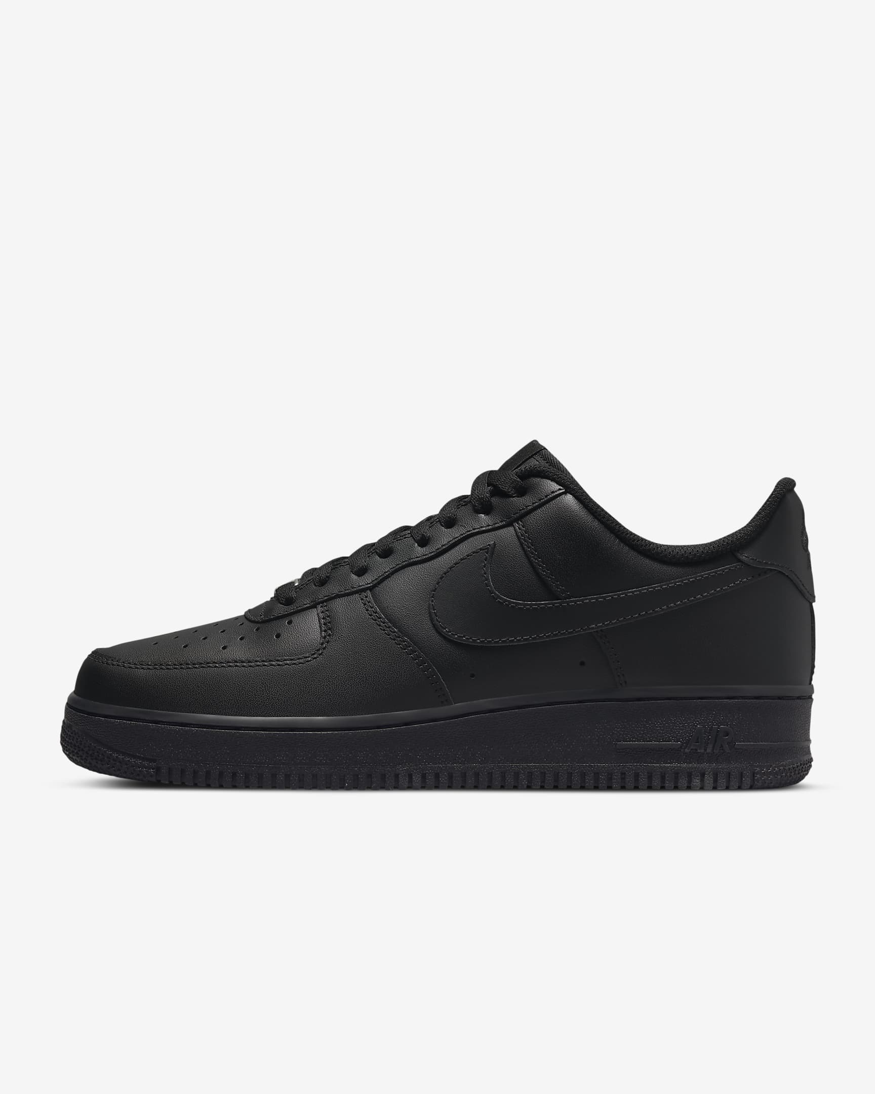 Nike Air Force 1 '07 Men's Shoes - Black/Black