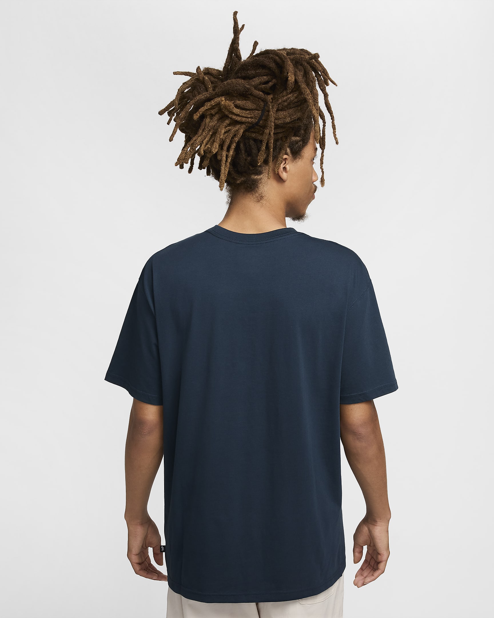 Nike SB Men's Logo Skate T-Shirt - Armoury Navy