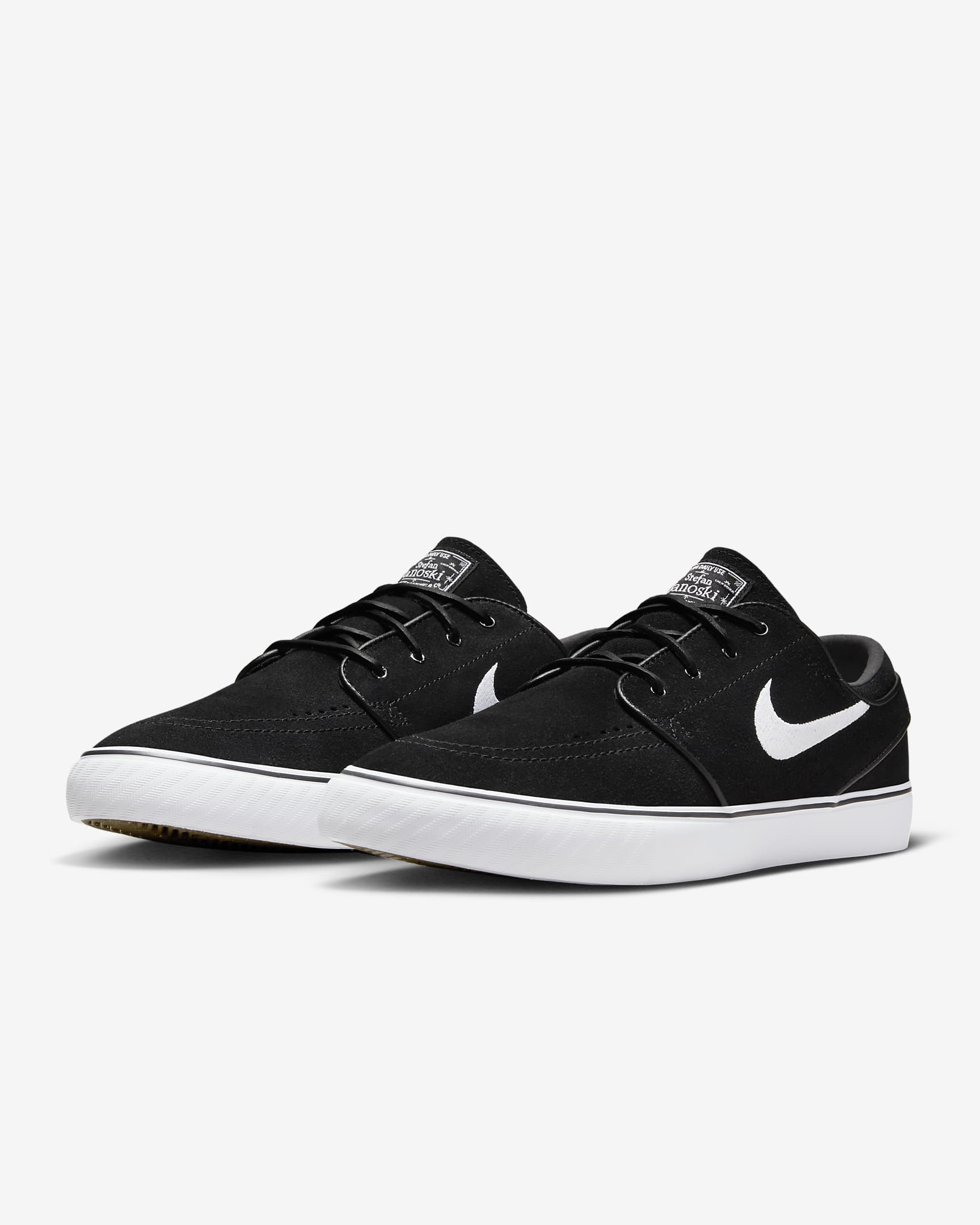 Nike SB Zoom Janoski OG+ Skate Shoes - Black/Black/White/White