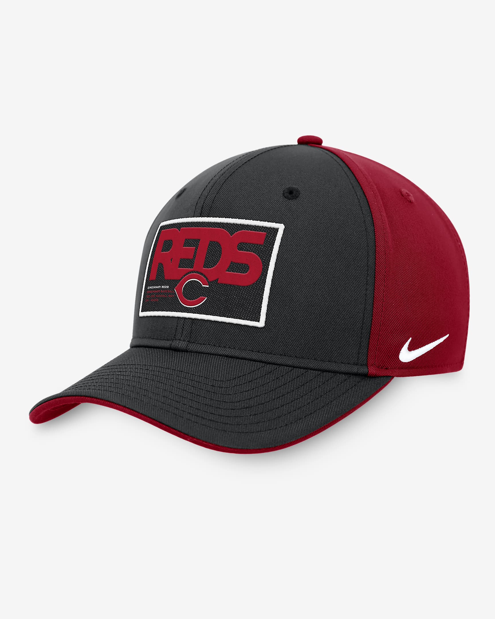 Gorra ajustable Nike de la MLB para hombre Cincinnati Reds Classic99 ...
