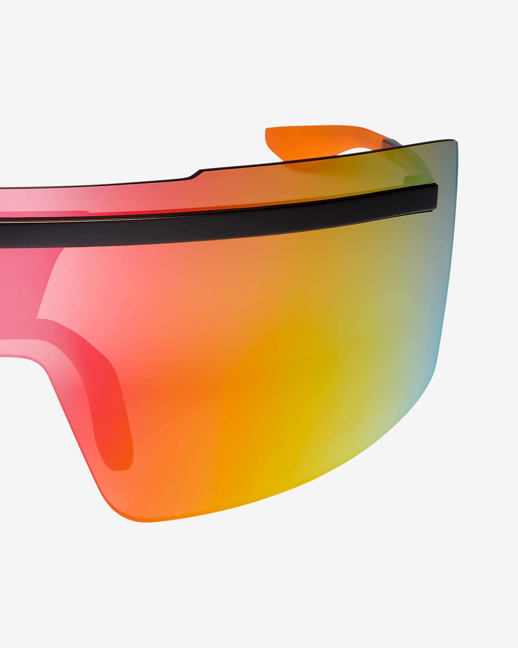 Les lunettes de soleil Road Tint Nike Echo Shield - Noir/Total Orange