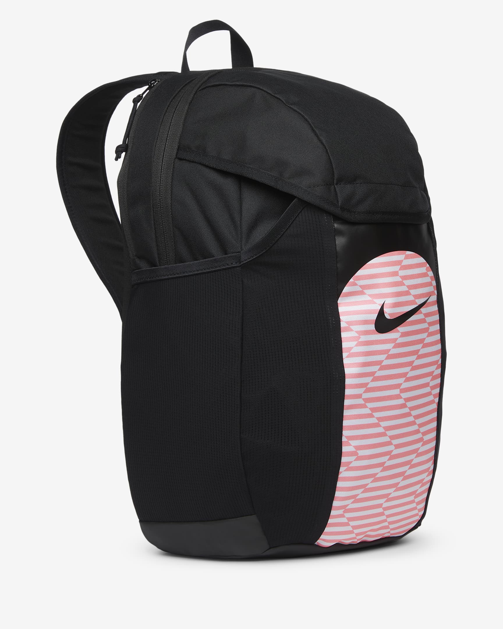 Mochila (30 L) Nike Academy Team - Negro/Puesta de sol pulso/Negro