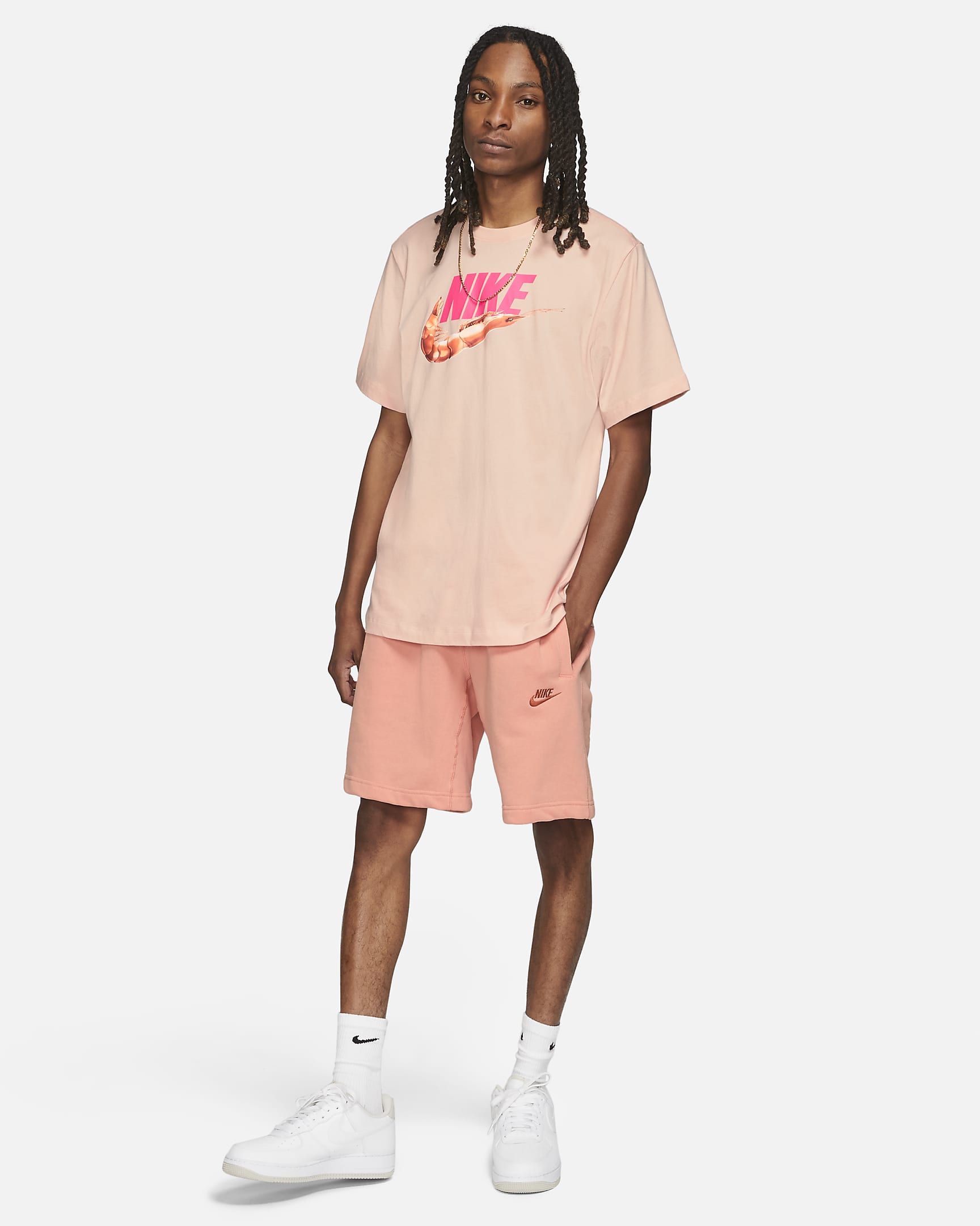 Nike Sportswear Men's T-Shirt - Arctic Orange