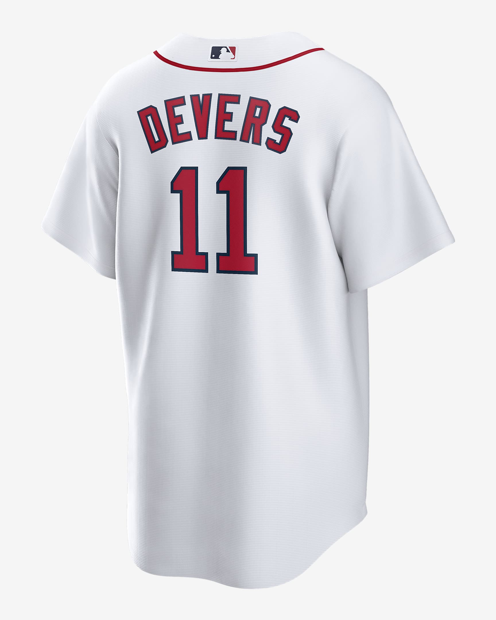 MLB Boston Red Sox (Rafael Devers) Men's Replica Baseball Jersey - White/Red