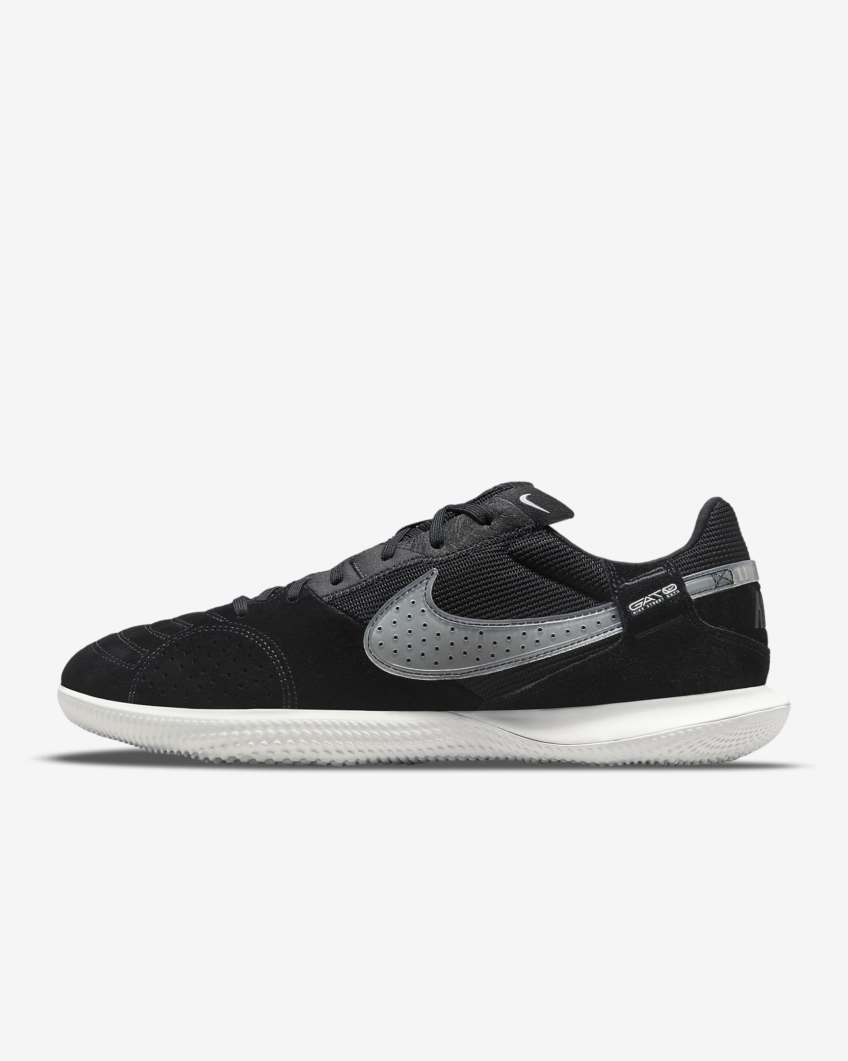 Nike Streetgato Low-Top Football Shoes - Black/Off-Noir/Summit White