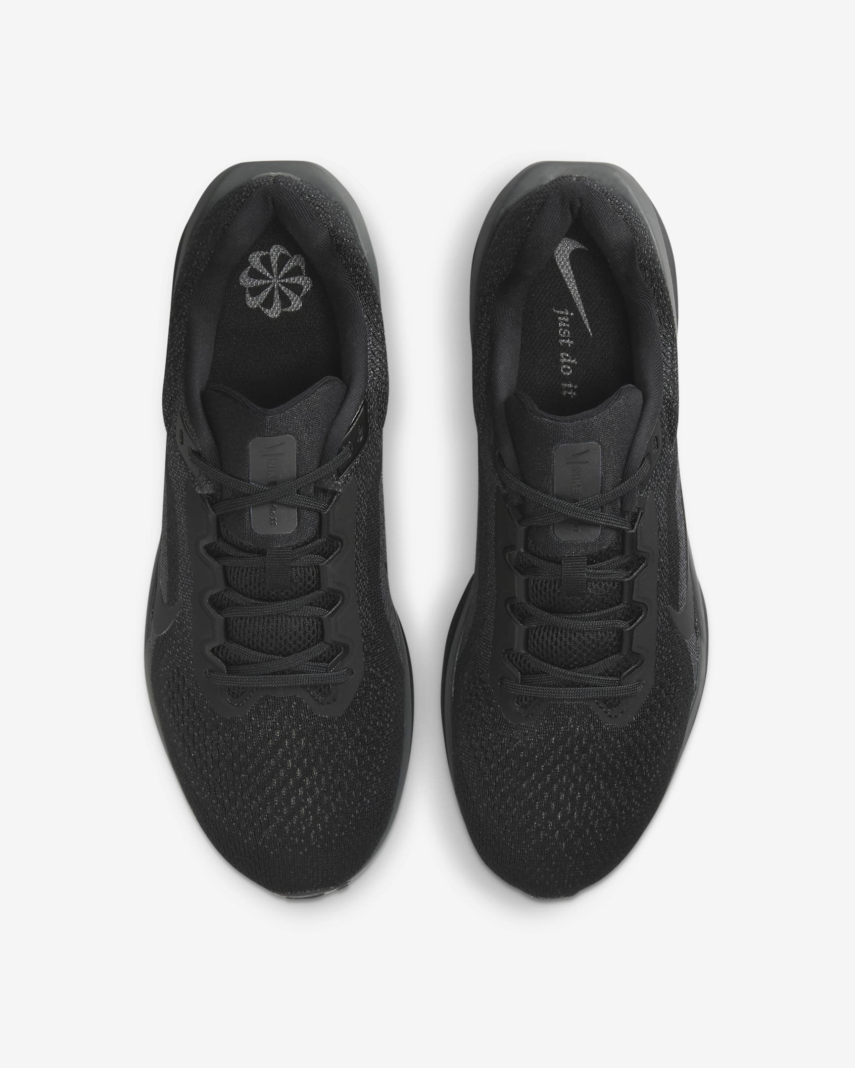 รองเท้าวิ่งโร้ดรันนิ่งผู้ชาย Nike Winflo 11 - ดำ/Anthracite