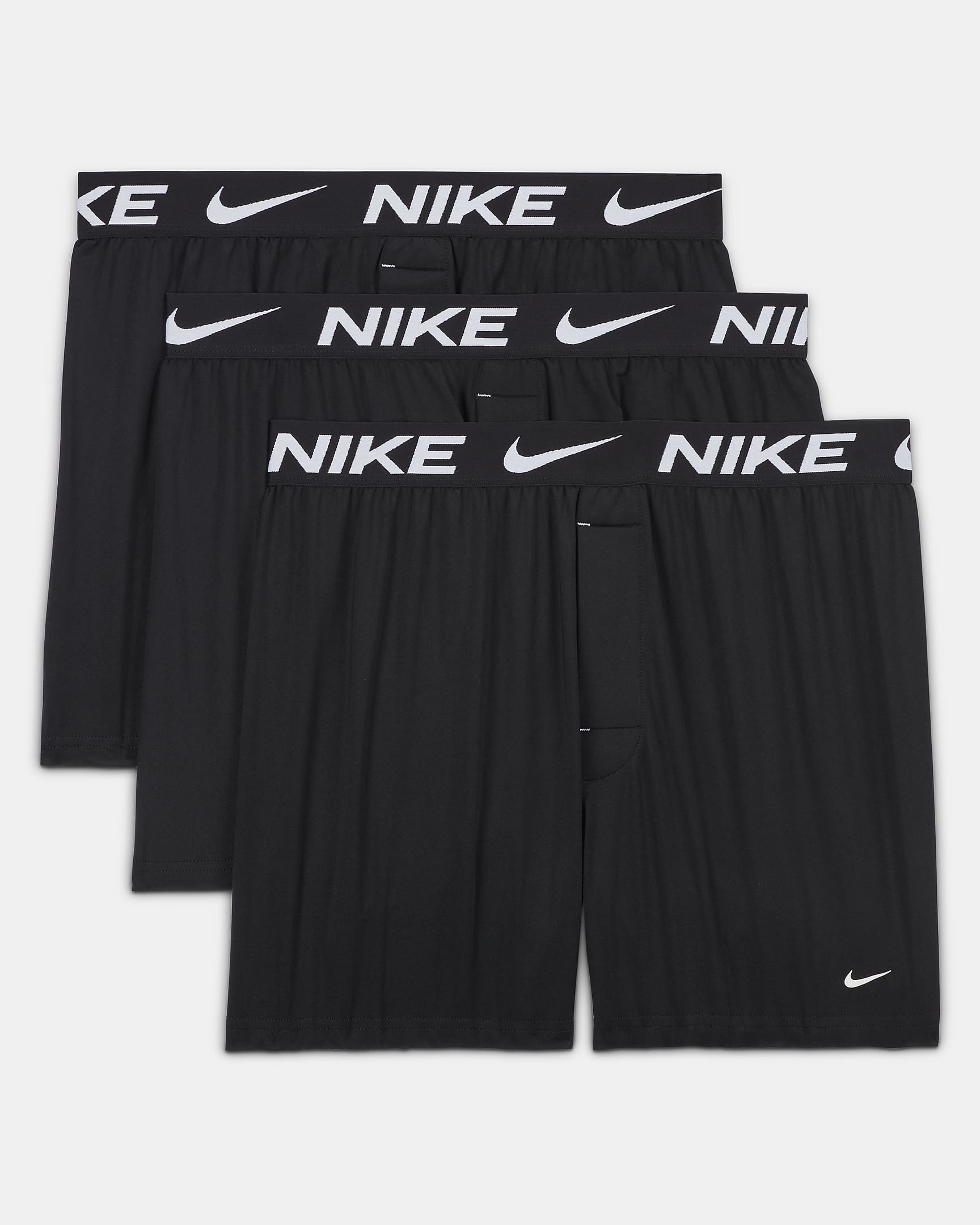 Nike Dri-FIT Essential Micro Men's Knit Boxer (3-Pack) - Black