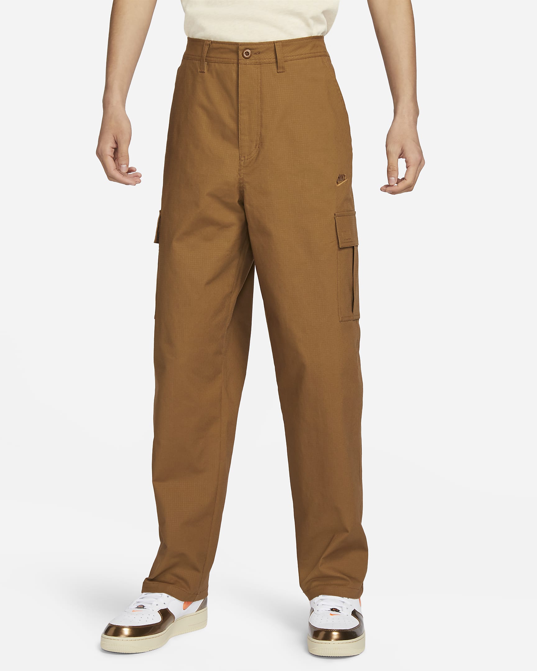 Nike Club Men's Cargo Trousers - Light British Tan/Light British Tan