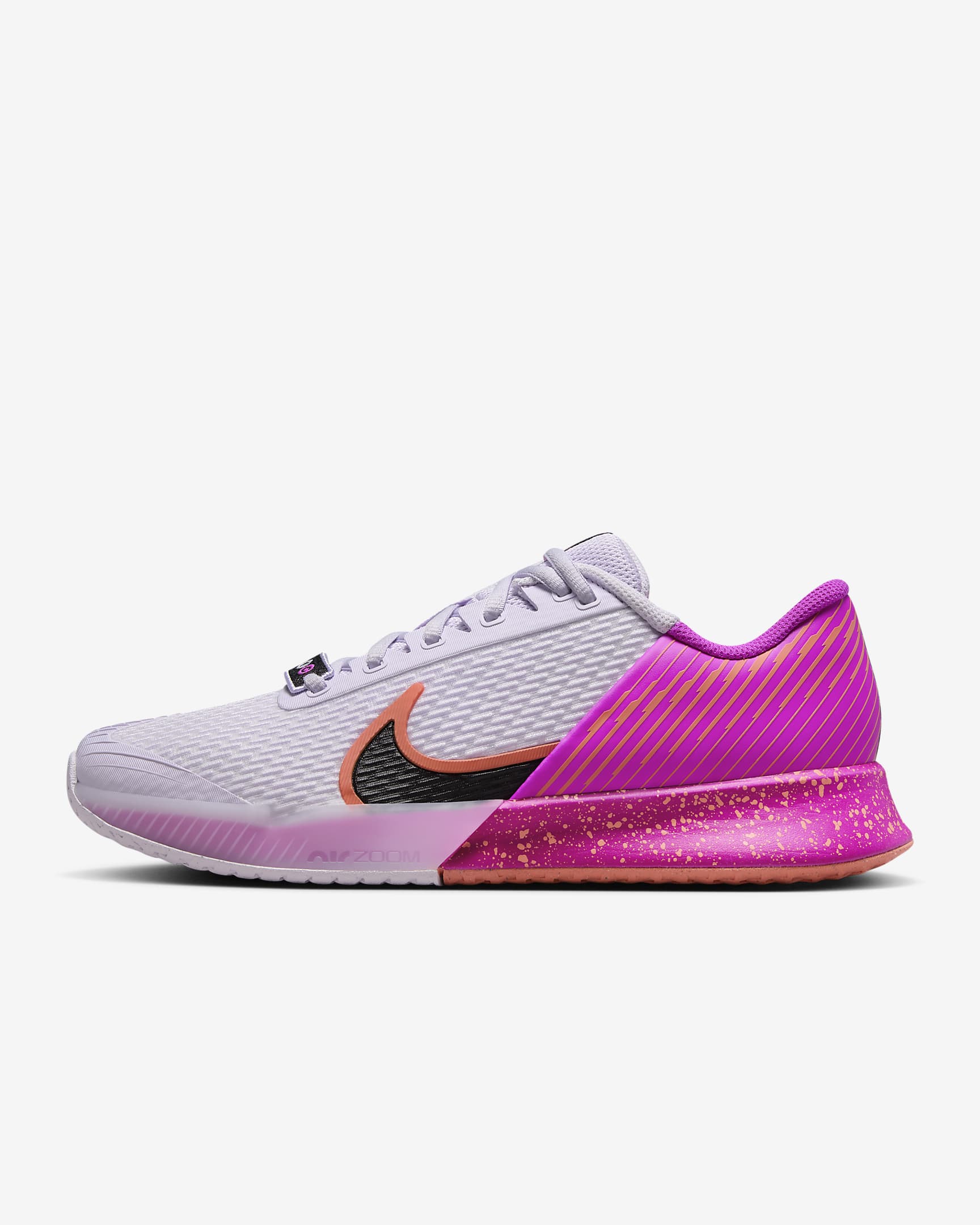 NikeCourt Vapor Pro 2 Premium Tennisschuh für Hartplätze (Damen) - Barely Grape/Vivid Grape/Light Wild Mango/Schwarz