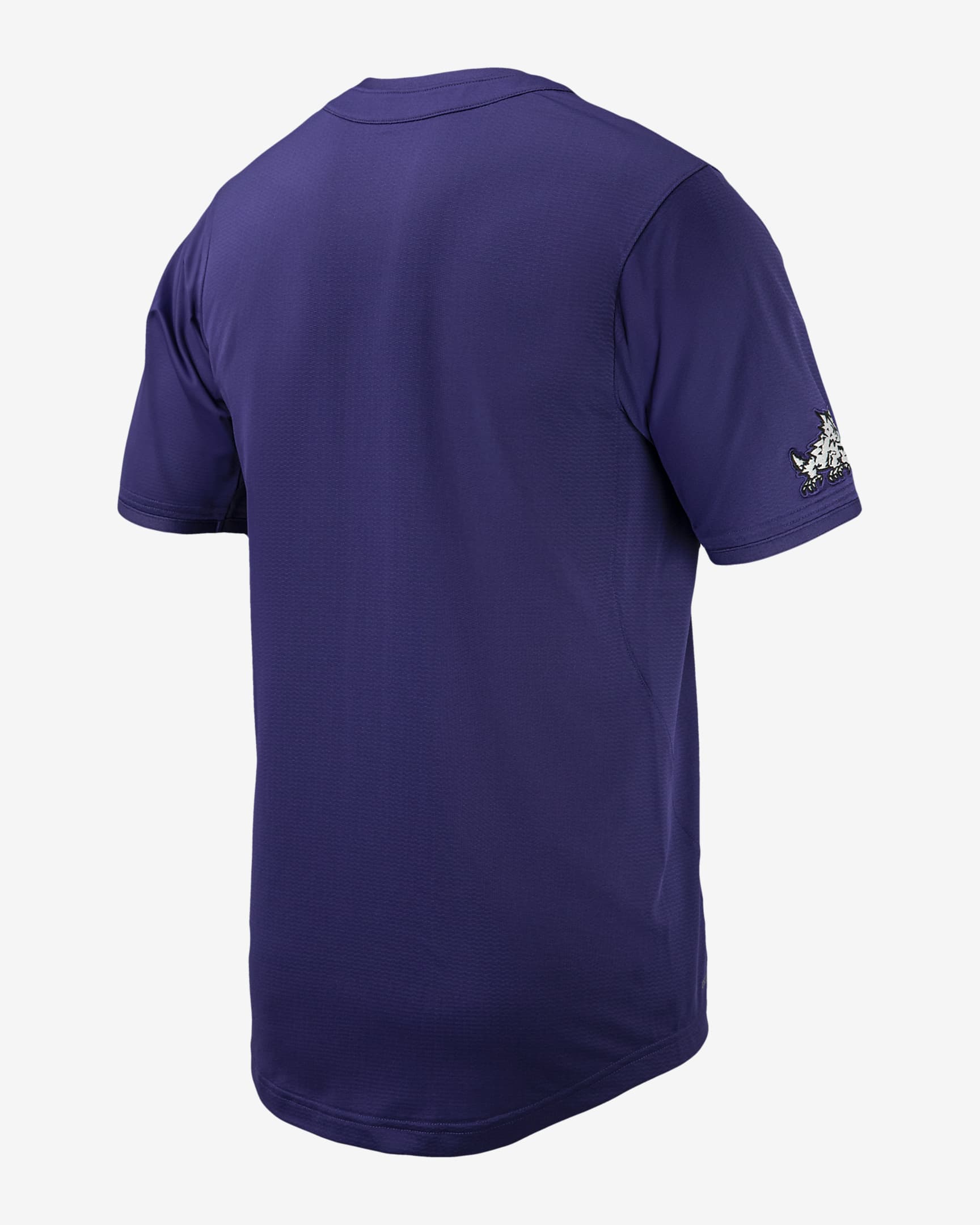 TCU Men's Nike College Replica Baseball Jersey.