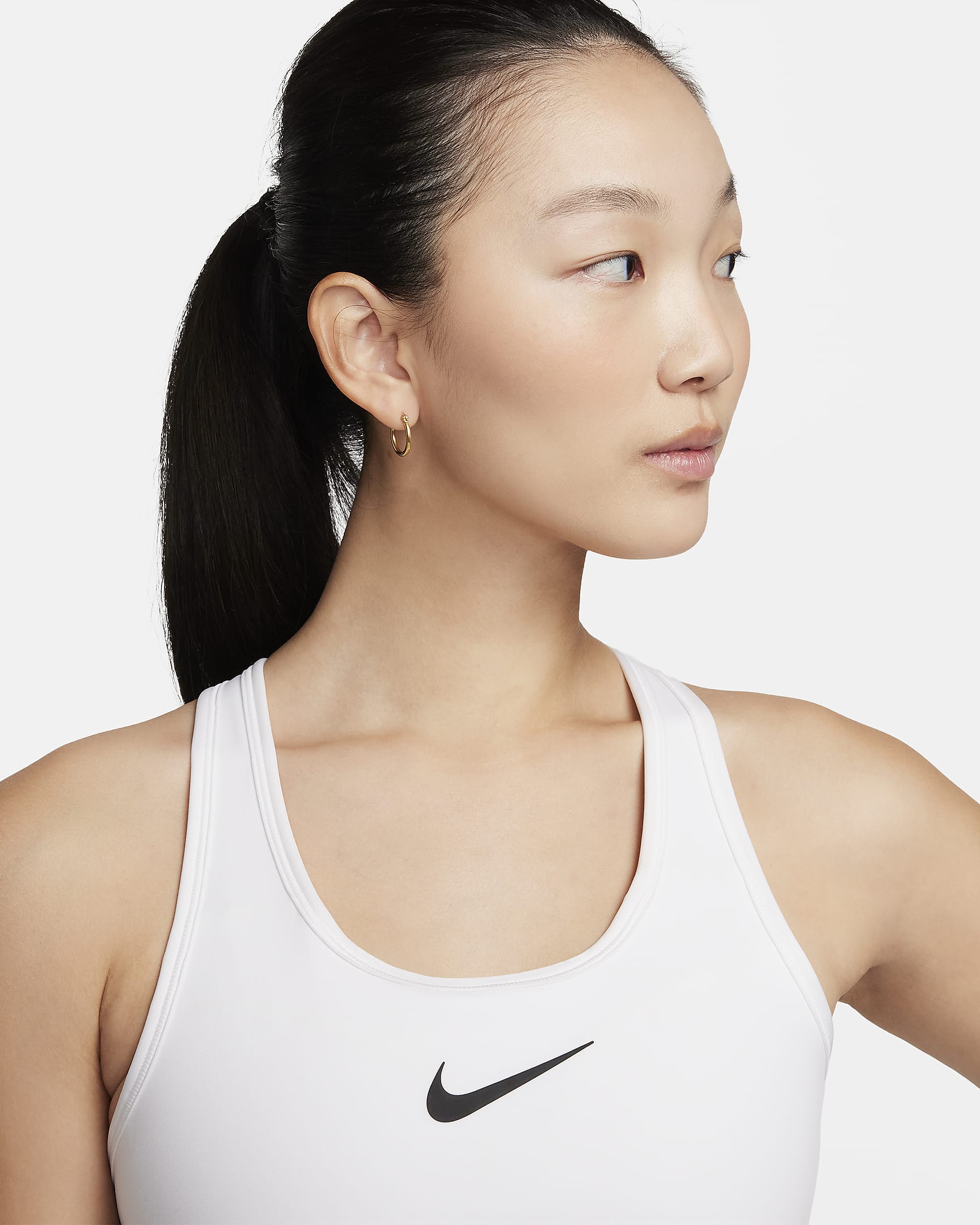 Nike Swoosh High Support Women's Non-Padded Adjustable Sports Bra. Nike JP