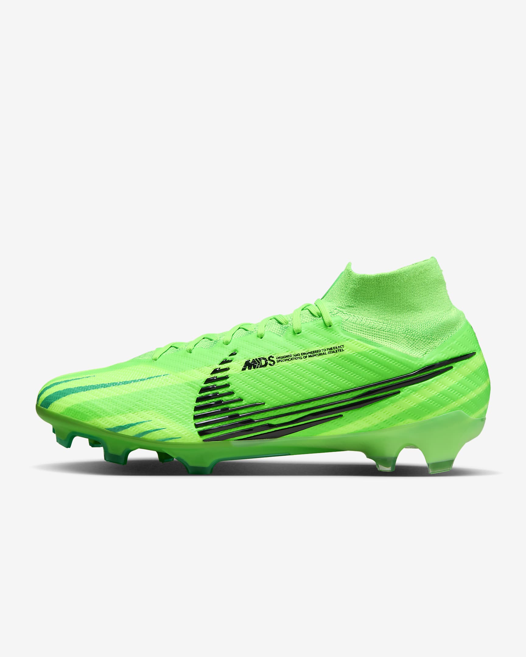 nike mercurial green and red