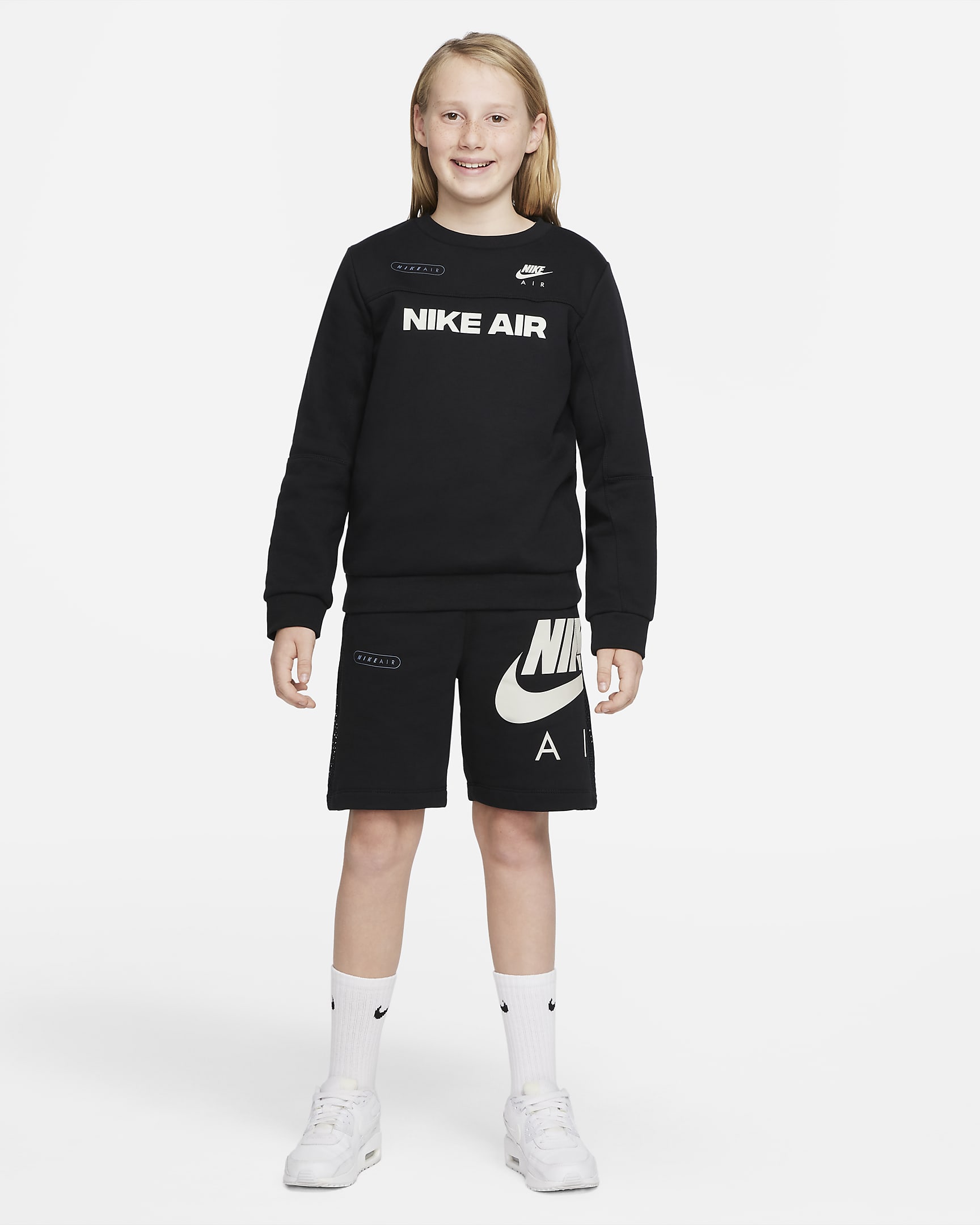 Nike Air Older Kids' (Boys') French Terry Shorts. Nike IN