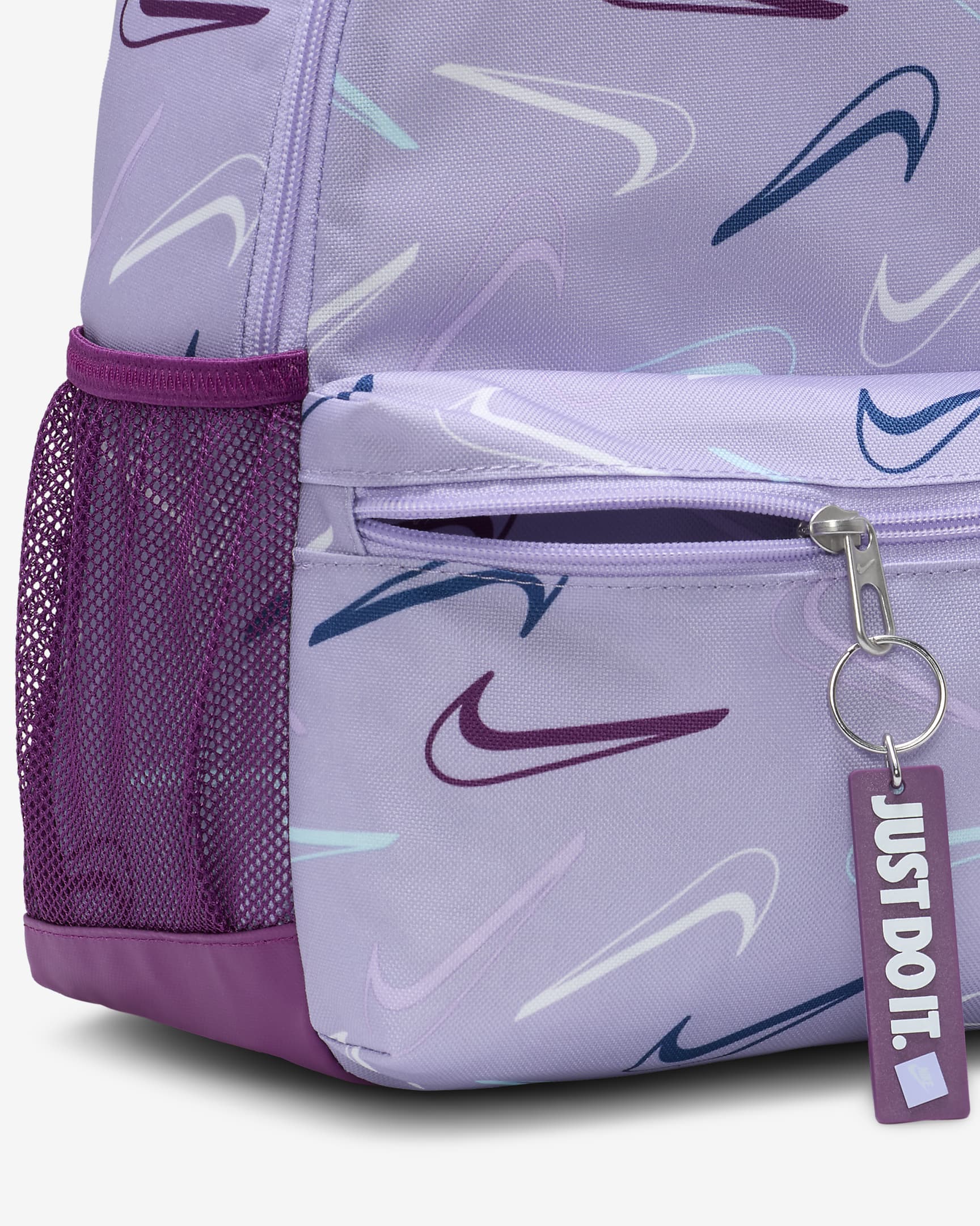 Nike Brasilia JDI Kids' Mini Backpack (11L) - Hydrangeas/Viotech/Viotech