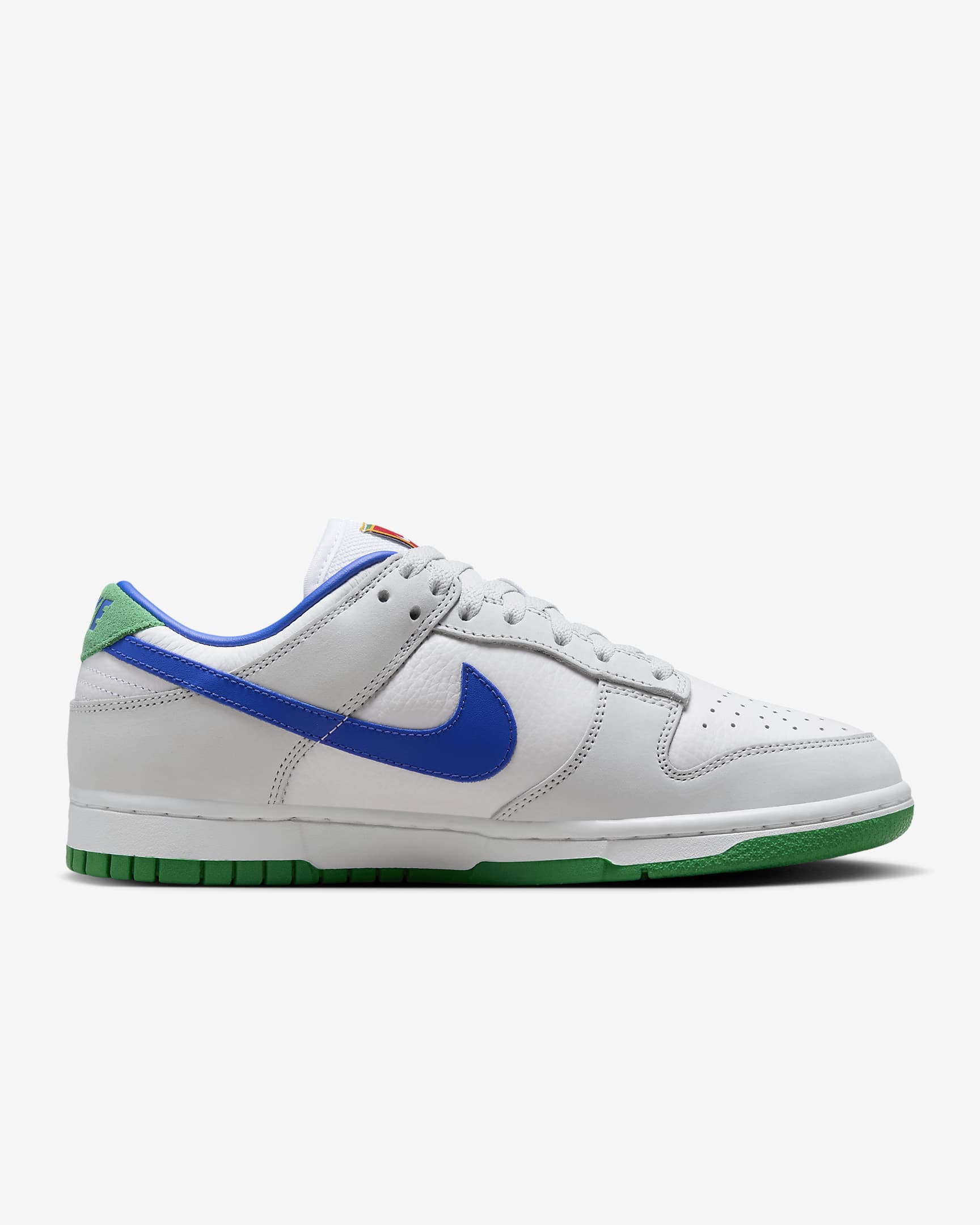 Nike Dunk Low Premium Women's Shoes - White/Photon Dust/Stadium Green/Photo Blue