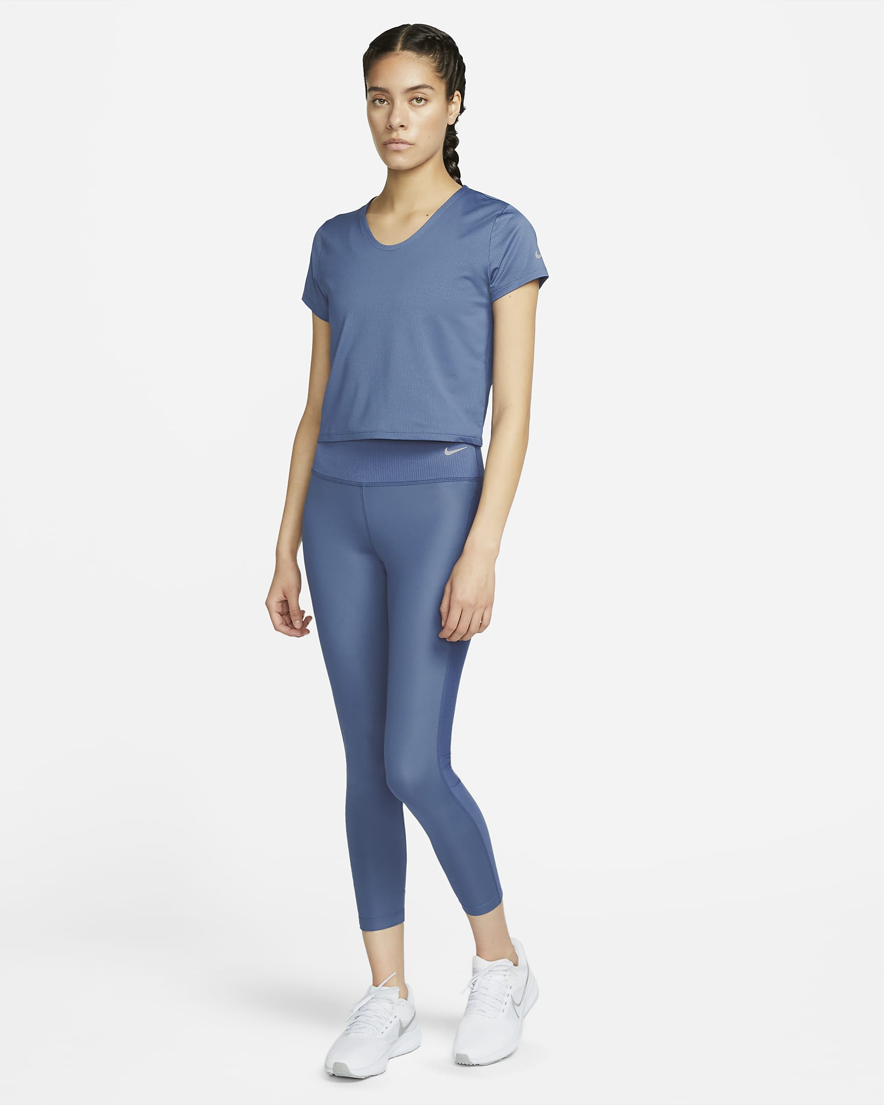 Nike Fast Women's MidRise 7/8 Running Leggings with Pockets. Nike PT