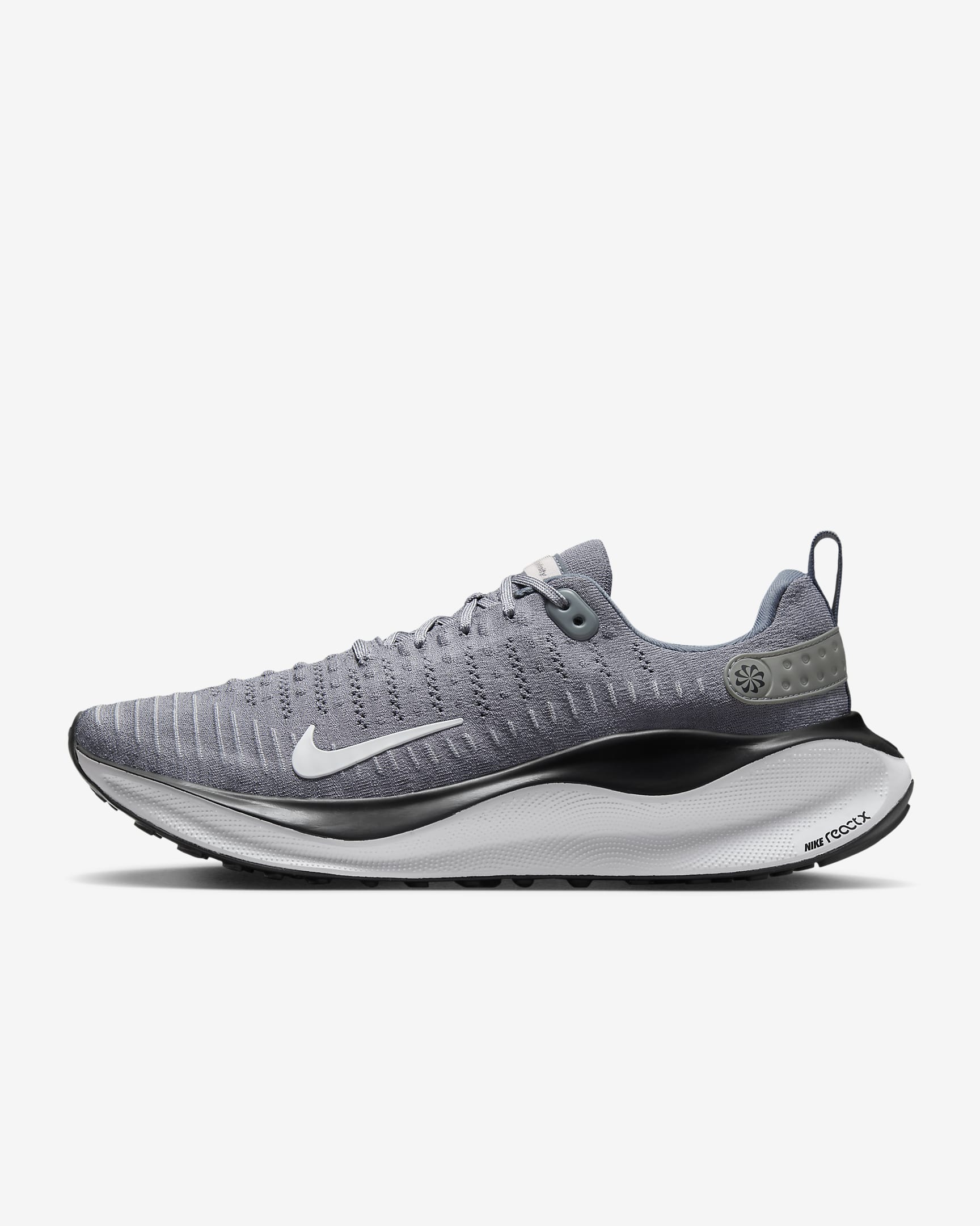 Nike InfinityRN 4 (Team) Men's Road Running Shoes - Cool Grey/Black/Wolf Grey/White