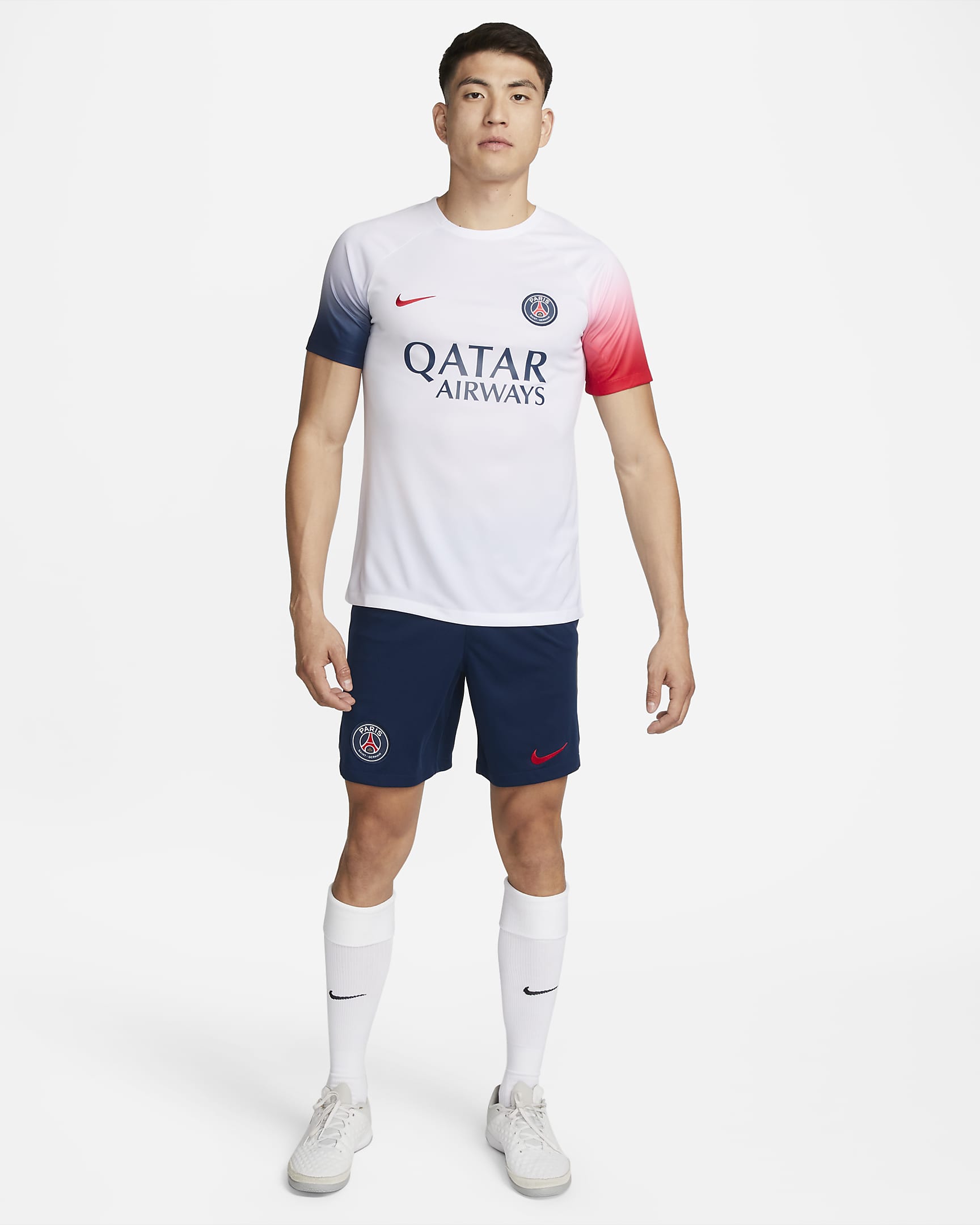 Paris Saint-Germain Academy Pro Men's Nike Dri-FIT Pre-Match Football ...