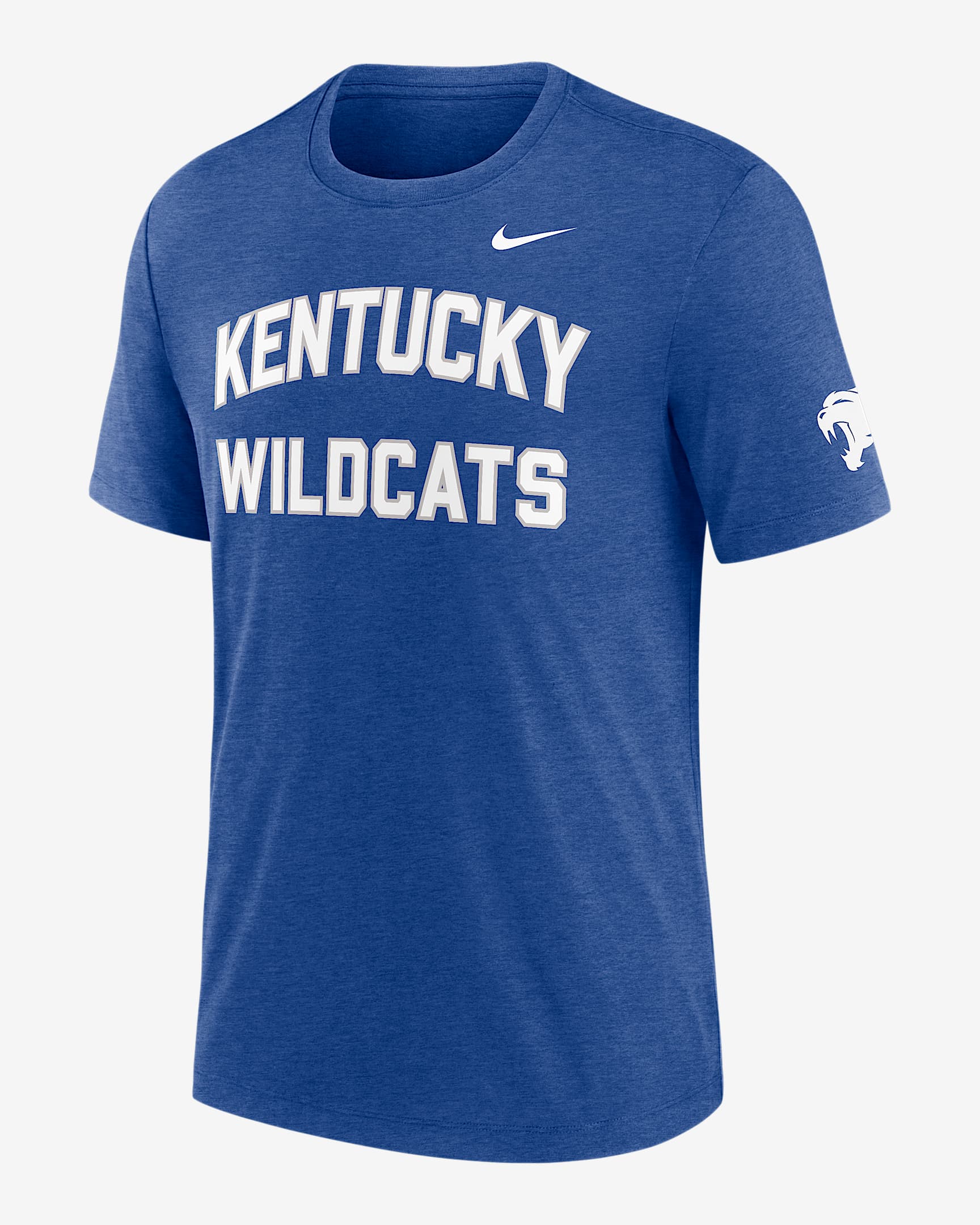Kentucky Campus Collegiate Block Men's Nike College T-Shirt - Blue Heather