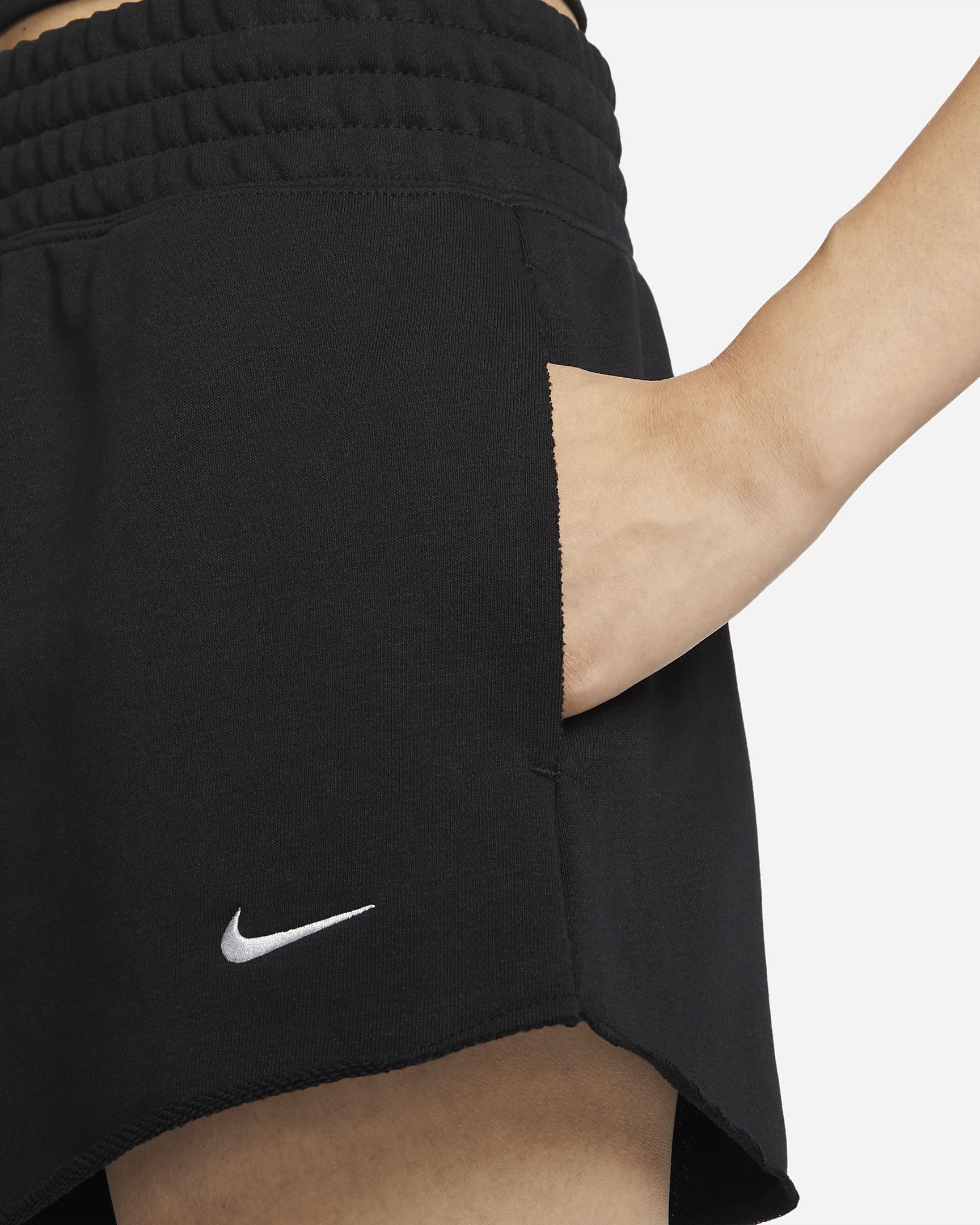 Nike Sportswear Women's High-Waisted French Terry Shorts. Nike IN