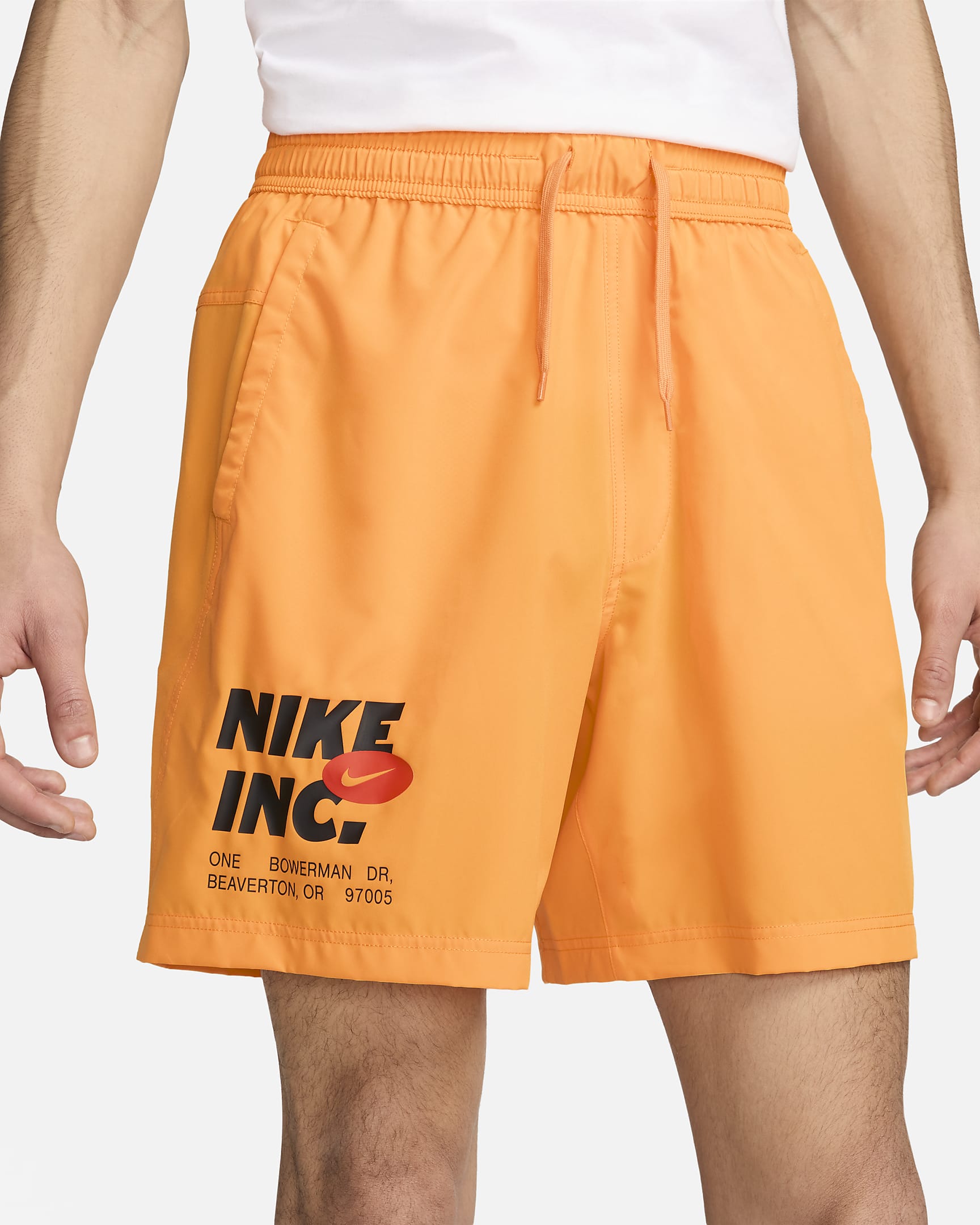 Shorts da fitness Dri-FIT non foderati 18 cm Nike Form – Uomo - Sundial/Nero/Cosmic Clay