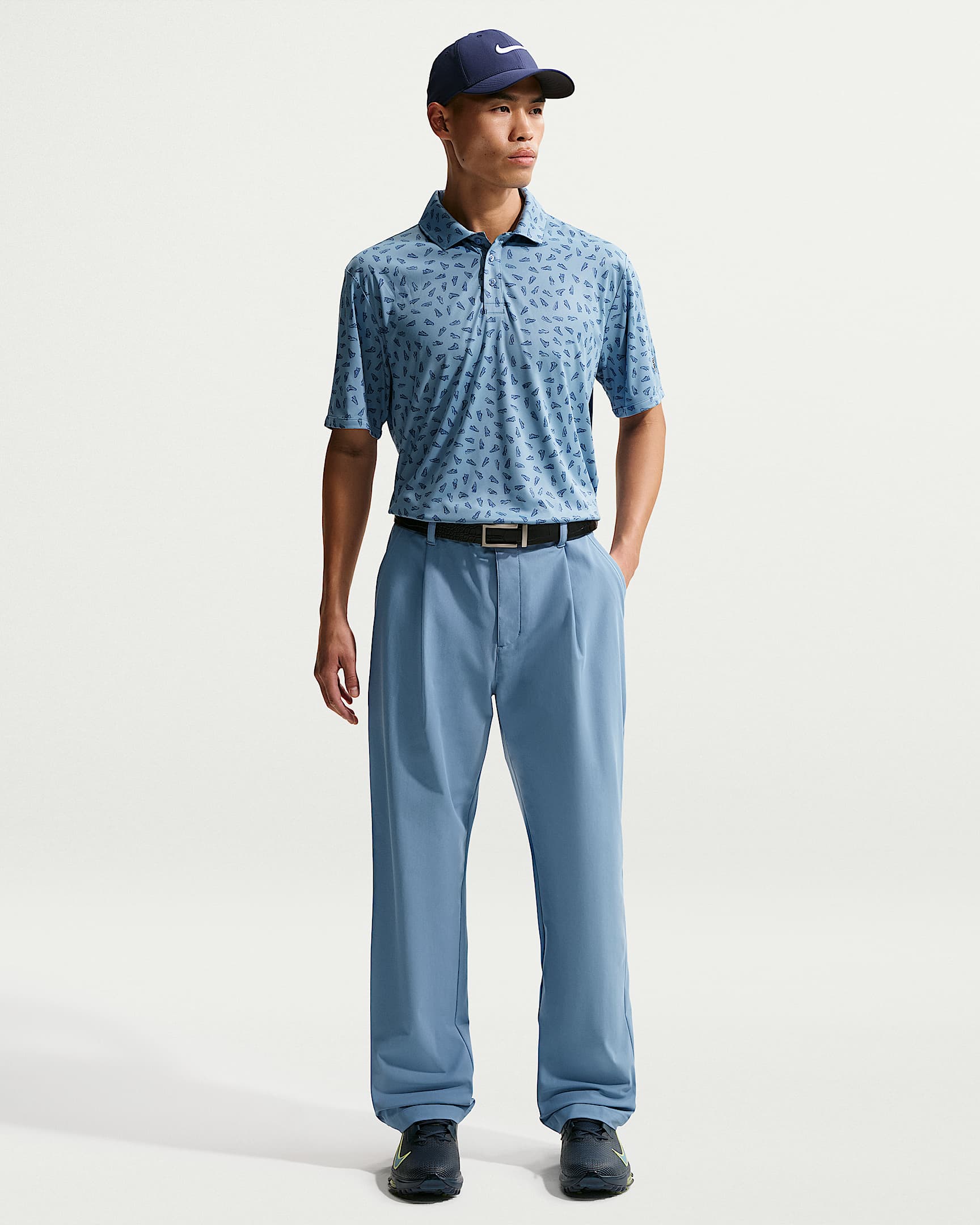 Nike Par Men's Dri-FIT Golf Pants - Work Blue/Photon Dust/Work Blue