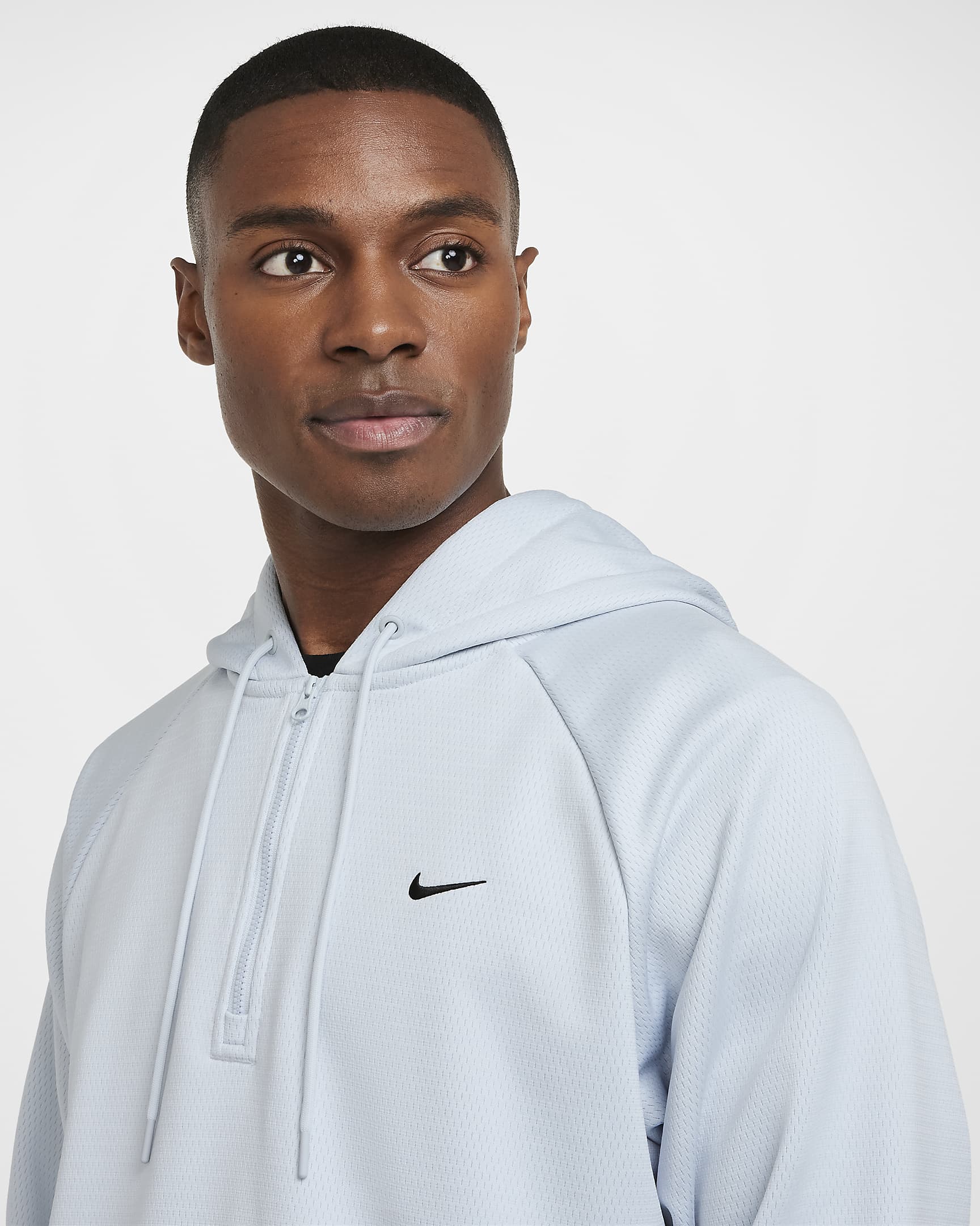 nike men's therma full zip basketball hoodie