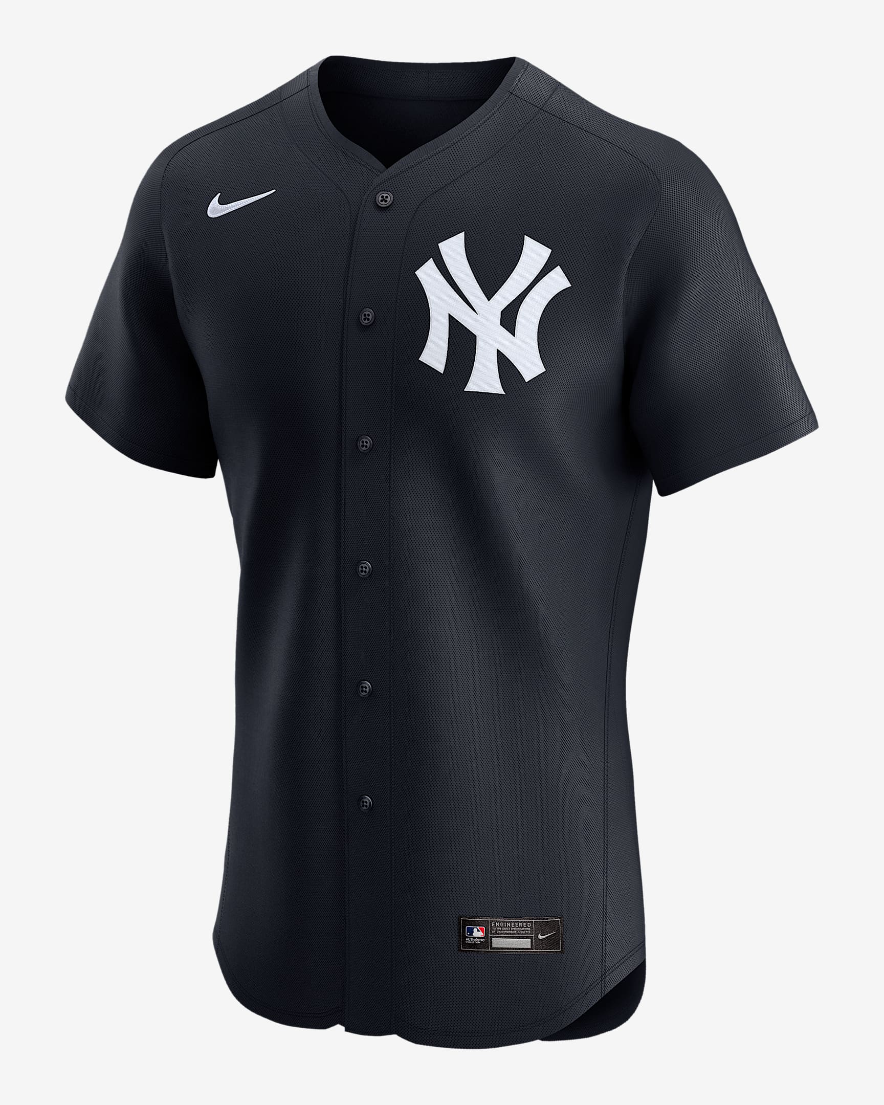 Jersey Nike Dri-FIT ADV de la MLB Elite para hombre Aaron Judge New York Yankees - Azul marino