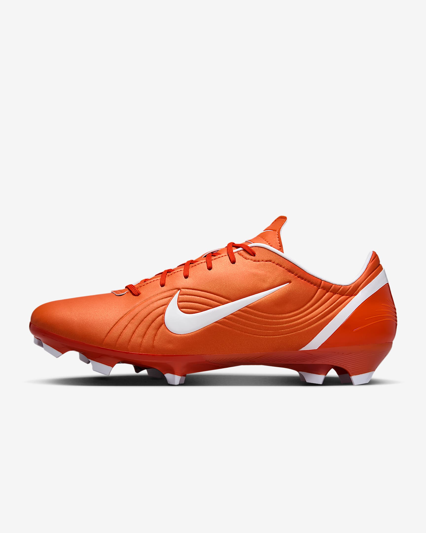 Nike Mercurial Vapor 1 RGN SE FG Low-Top Soccer Cleats - Shock Orange/White