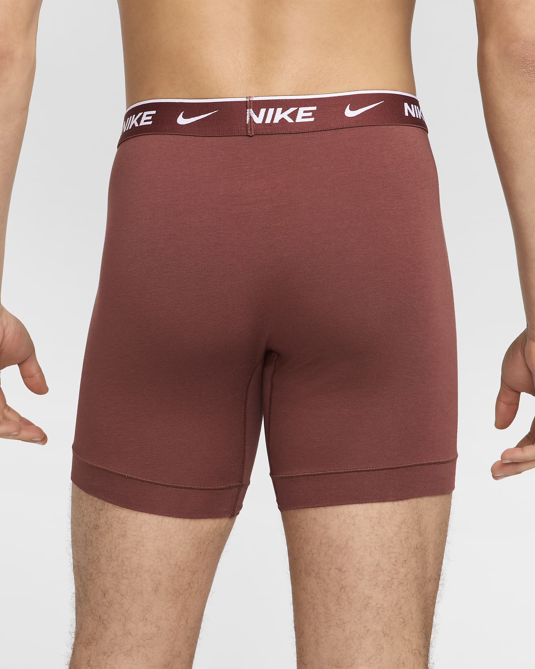 Nike Dri-FIT Essential Cotton Stretch Men's Boxer Briefs (3-Pack) - Honey Wheat