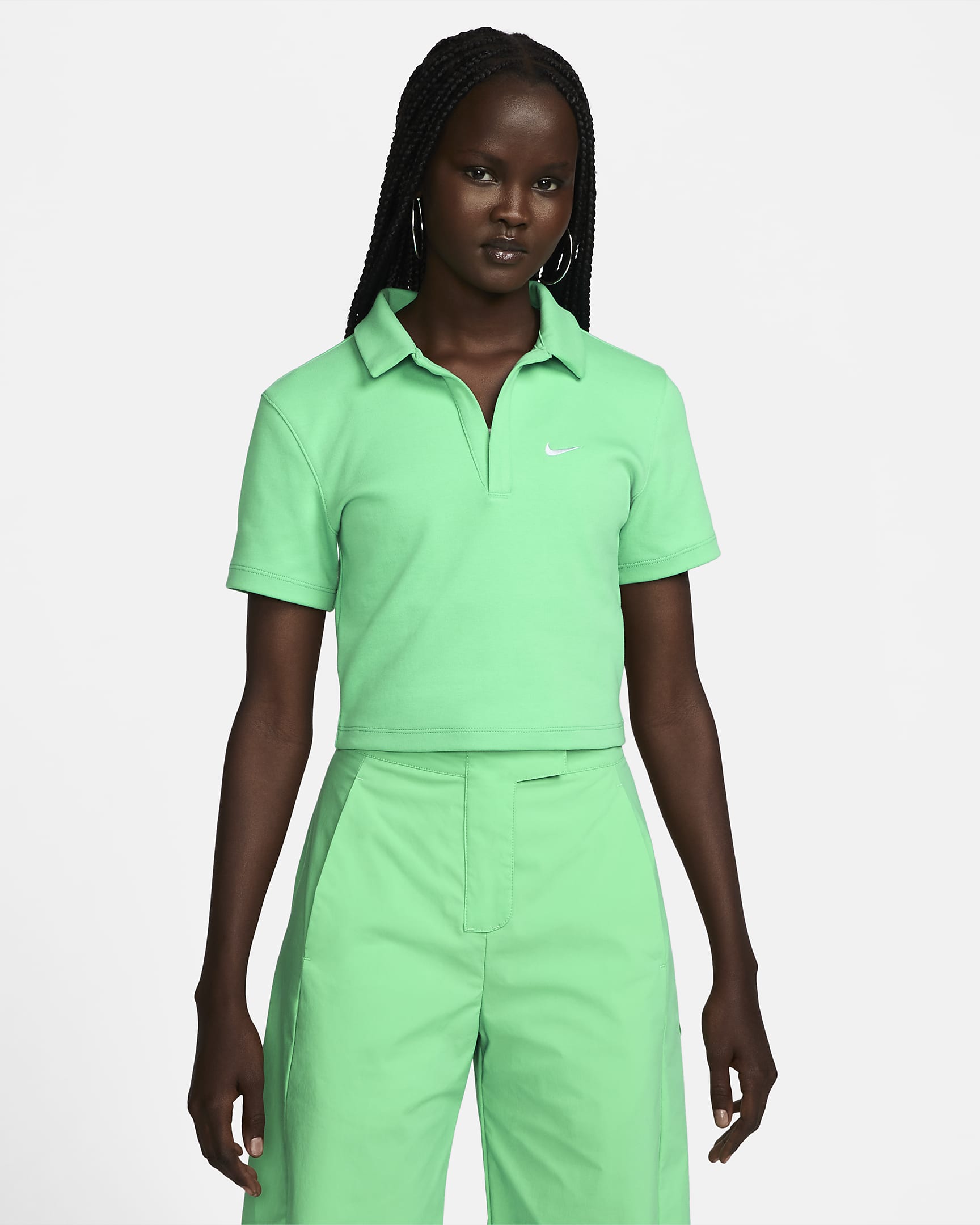 Nike Sportswear Essential Women's Short-Sleeve Polo Top. Nike.com