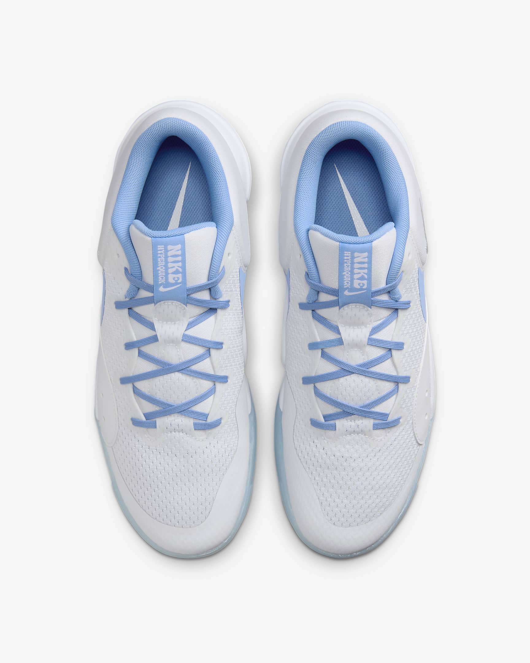 Tenis de vóleibol Nike Hyperquick - Blanco/Platino puro/Azul valor