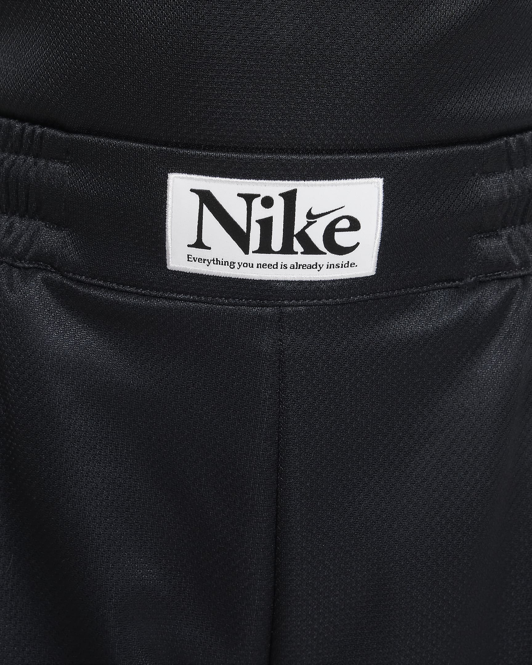 Nike DNA Culture of Basketball Big Kids' Reversible Basketball Shorts - Black/Light Smoke Grey/White