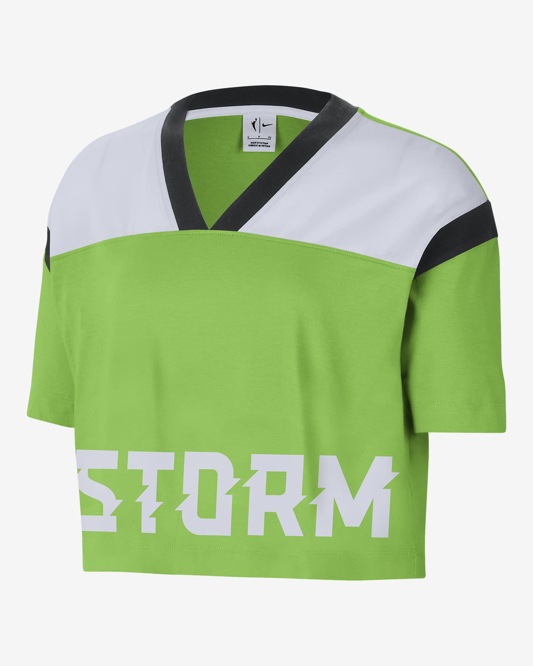 Playera Nike WNBA para mujer Seattle Storm - Verde acción/Blanco/Negro/Blanco