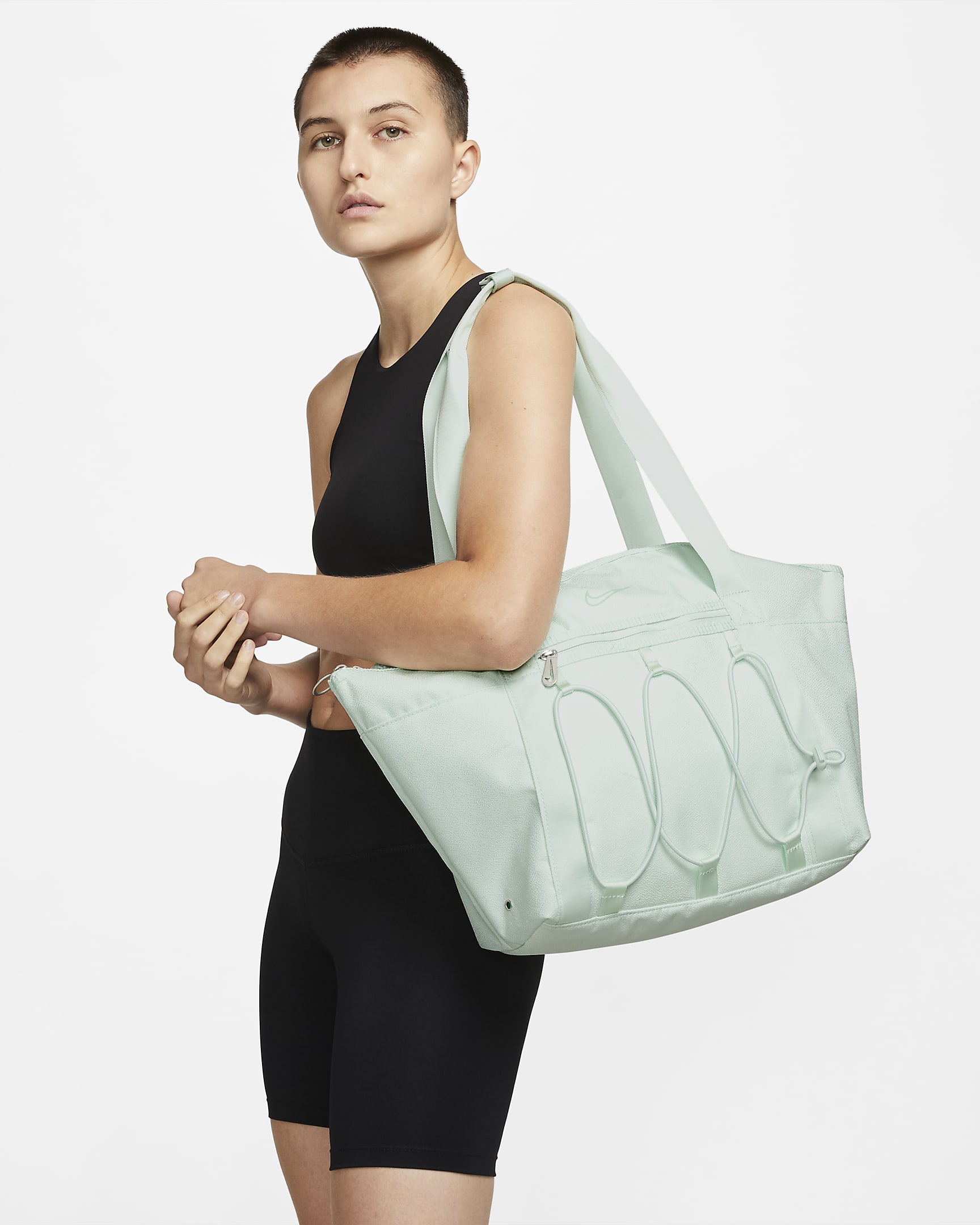 Nike One Women's Training Tote Bag (18L) - Barely Green/Barely Green/Mint Foam