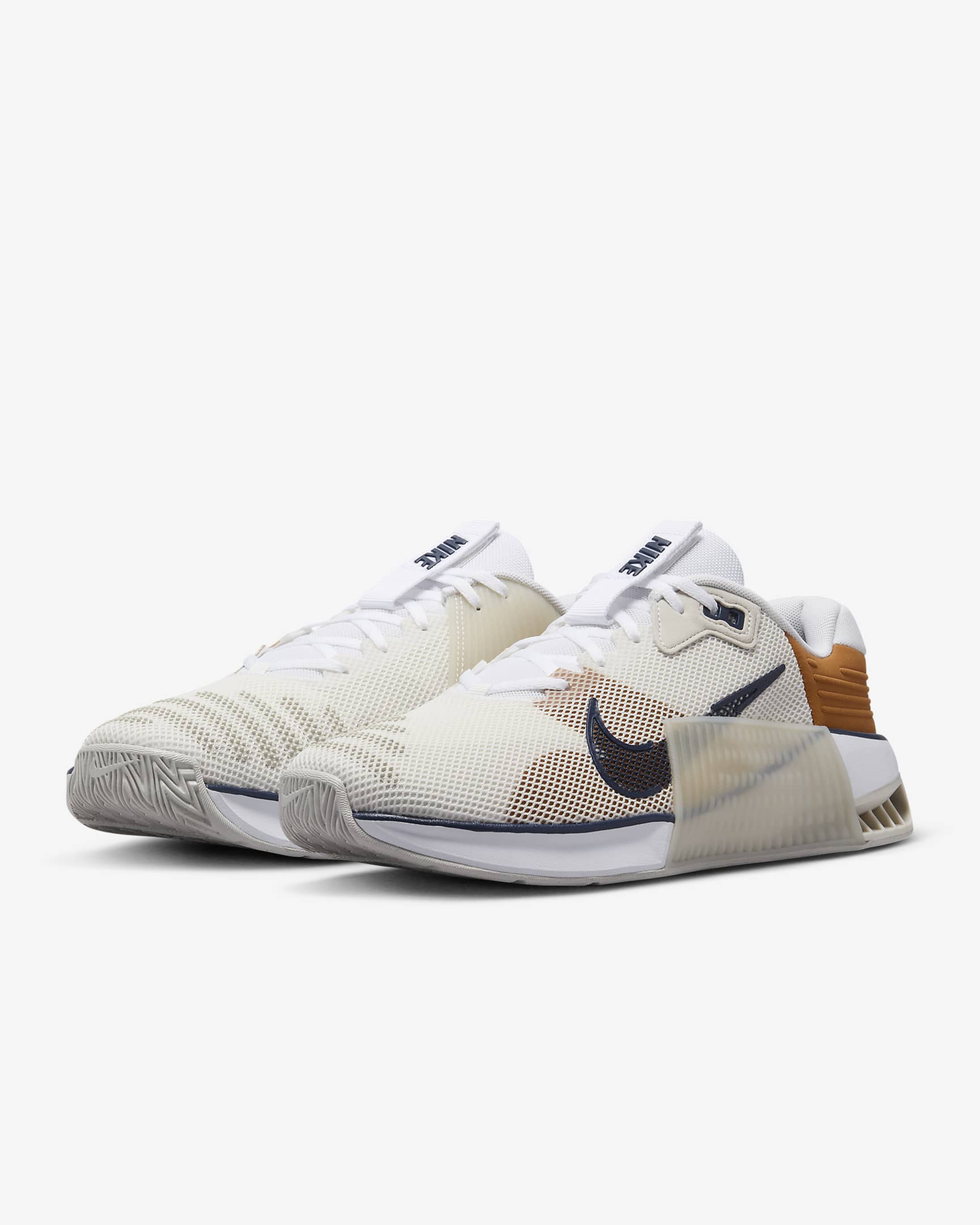 Nike Metcon 9 AMP Men's Workout Shoes - White/Light Bone/Limestone/Midnight Navy