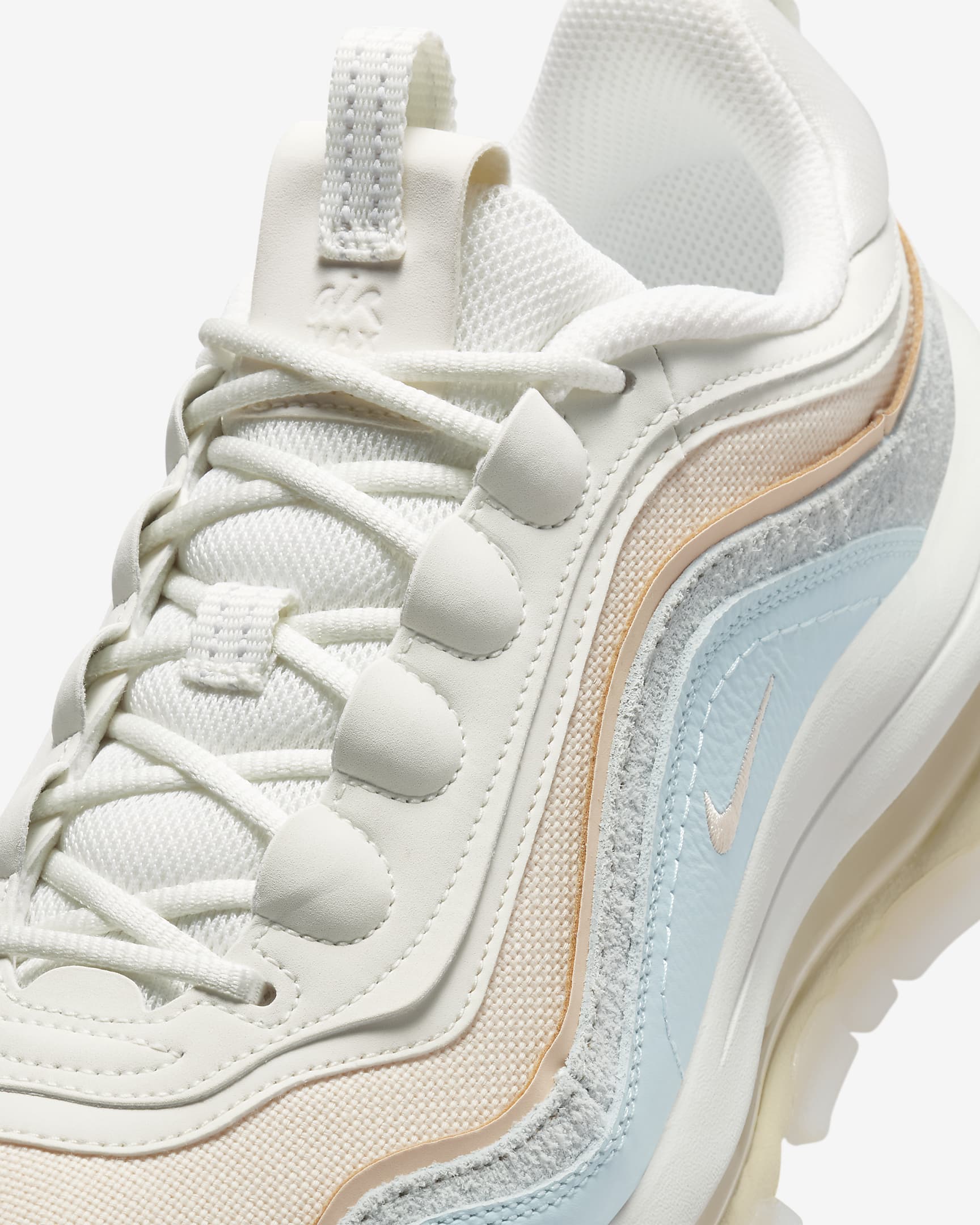 Nike Air Max 97 Futura Women's Shoes - Glacier Blue/Crimson Tint/Guava Ice/Trace Blue