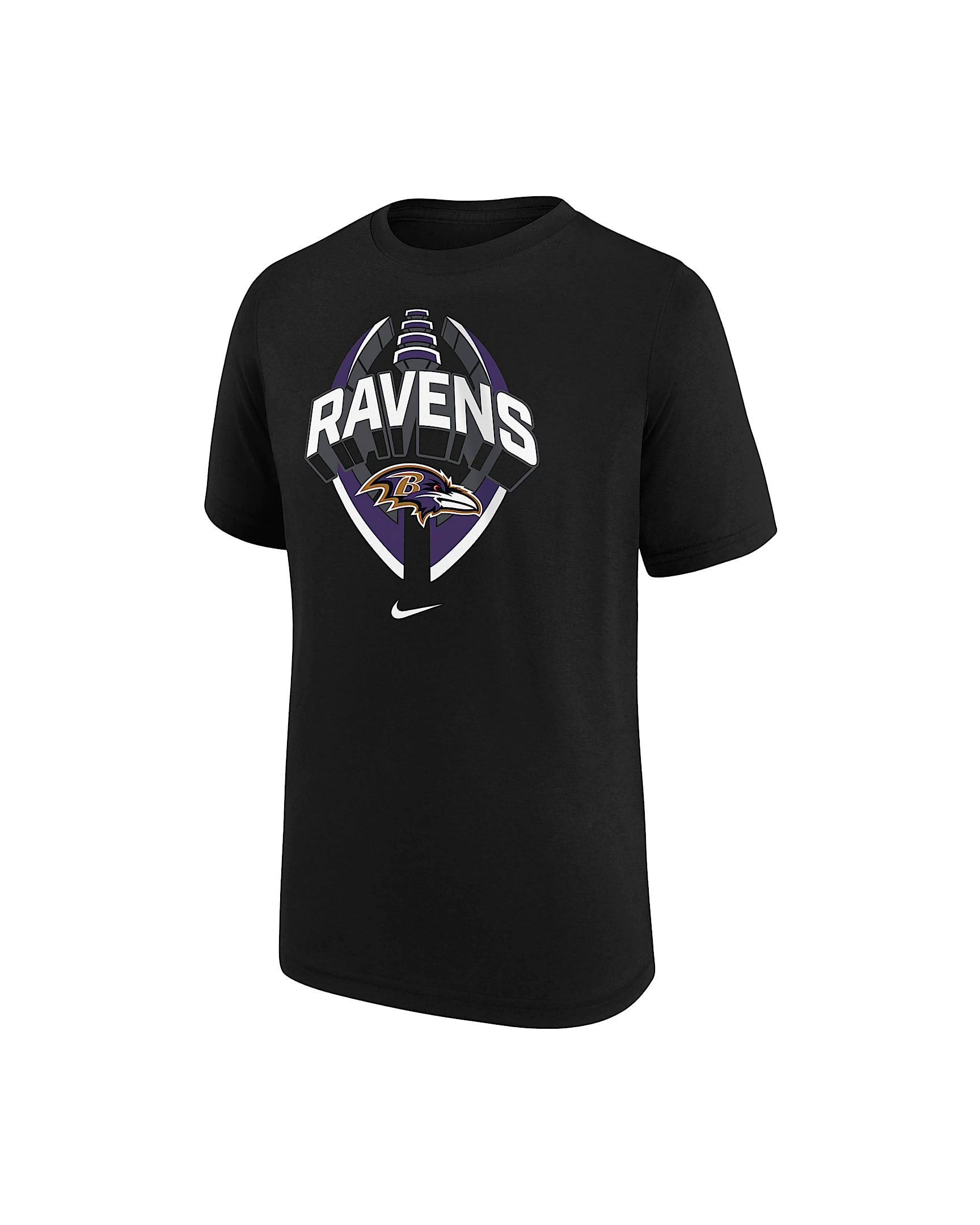 Baltimore Ravens Legend Icon Big Kids’ Nike Dri-FIT NFL T-Shirt - Black